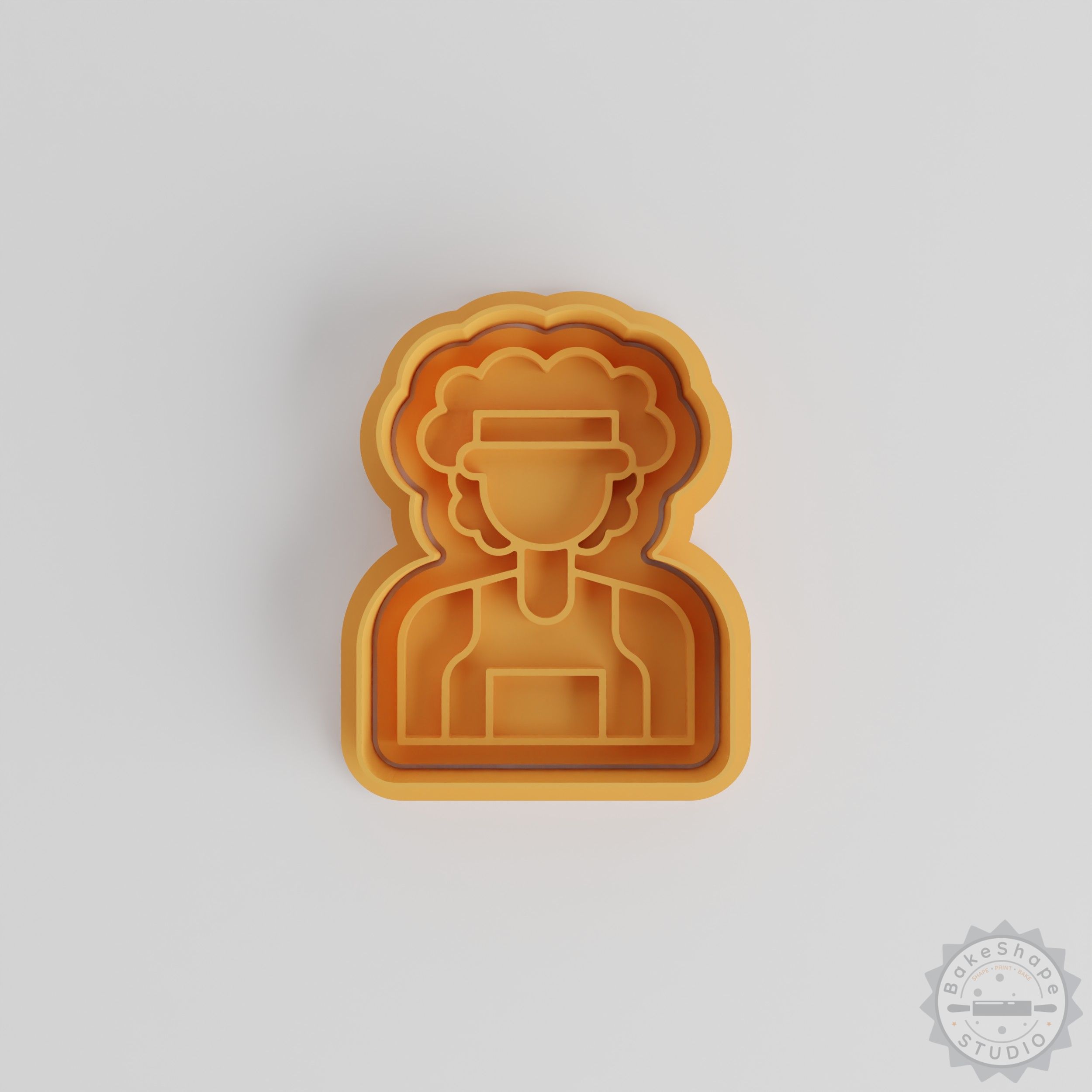 Runner Shape Cutter and Stamp Set, 6-Piece, Perfect for Cookies and Fondant, Sizes S/M/L