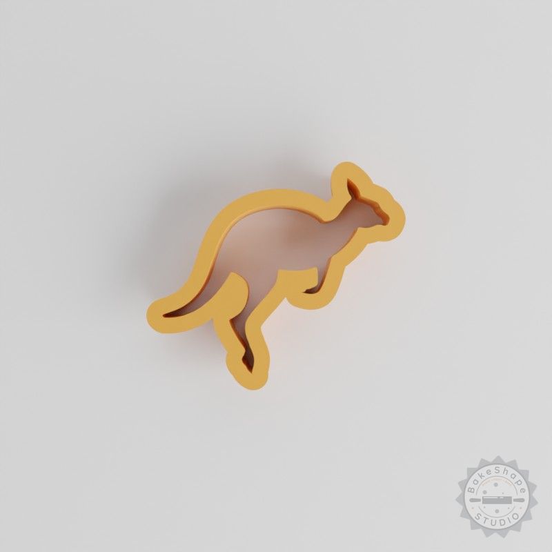 18-Piece Kangaroo Shape Cutter Set, Perfect for Cookies, Fondant, Clay Crafting
