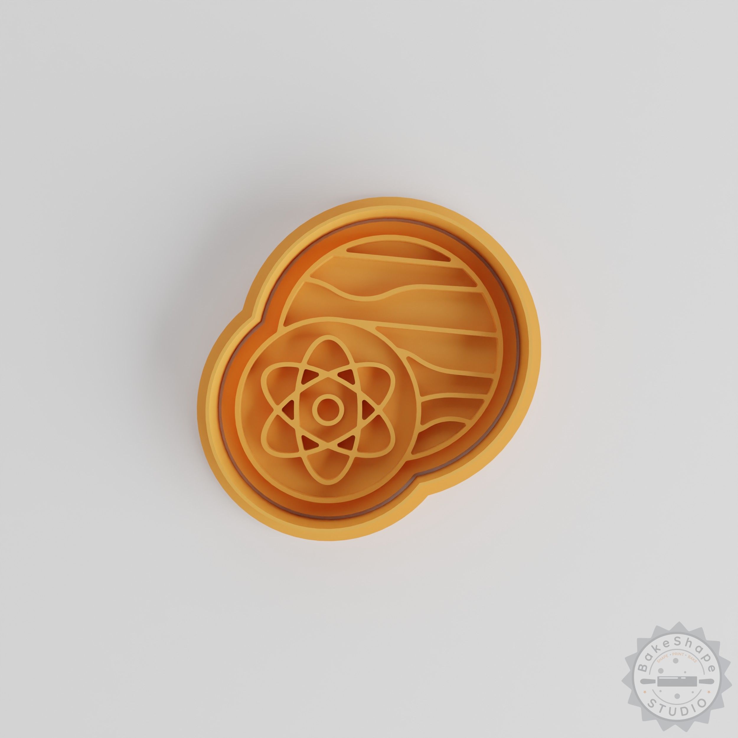 Planetary Science Shape Cutter & Stamp Set, 6 Pieces, Cookie & Fondant Decorating Tool