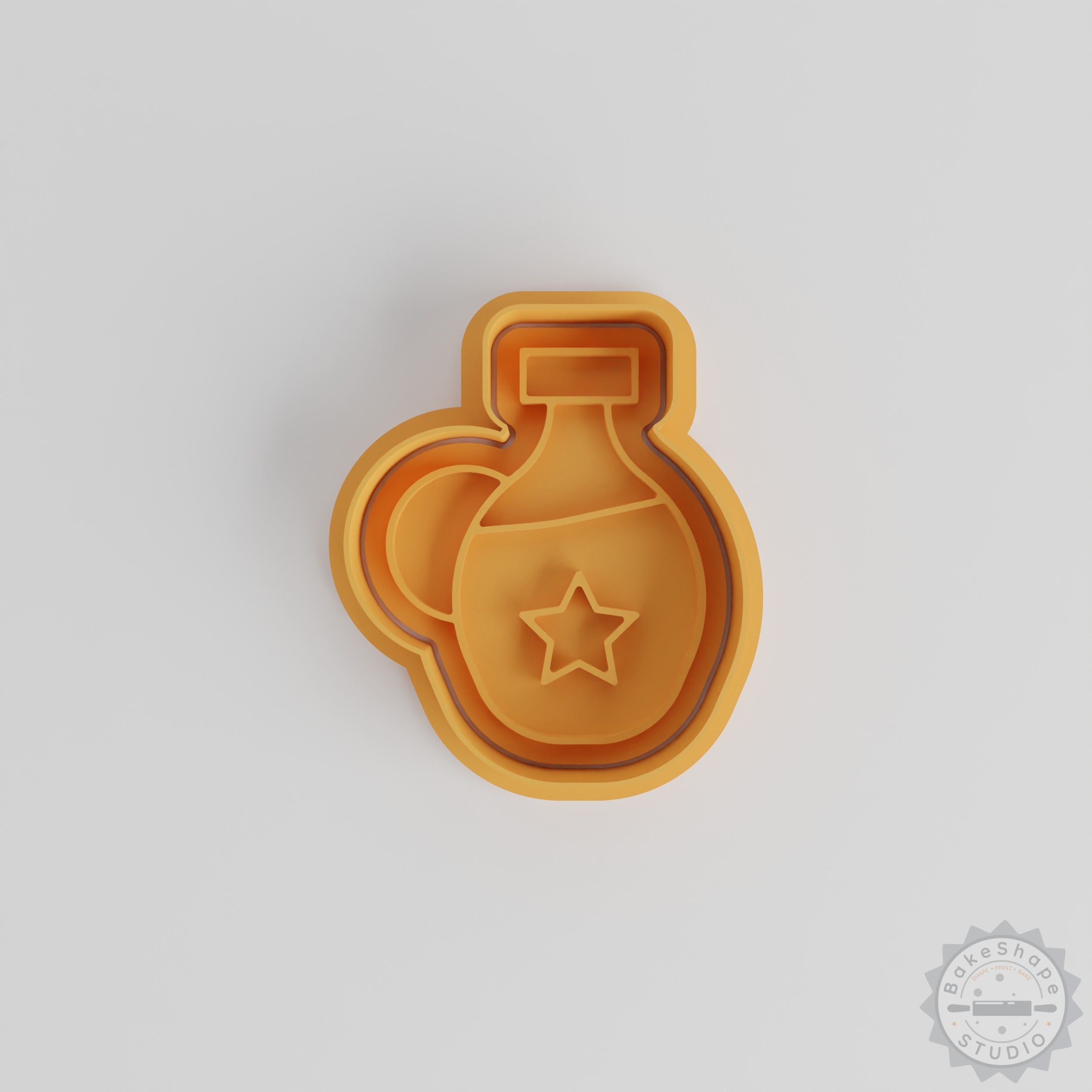 Teapot Shape Cutter and Stamp Set, 6-Piece, Perfect for Cookies and Fondant, Multiple Sizes