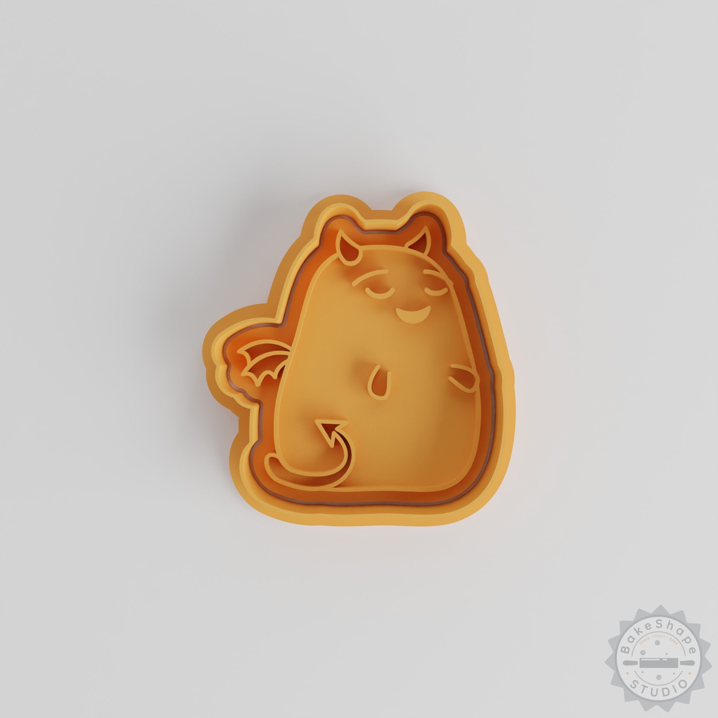 Cookie Fondant Cutter Stamp Set, 6-Piece, Happy Emotions Design, S/M/L Sizes