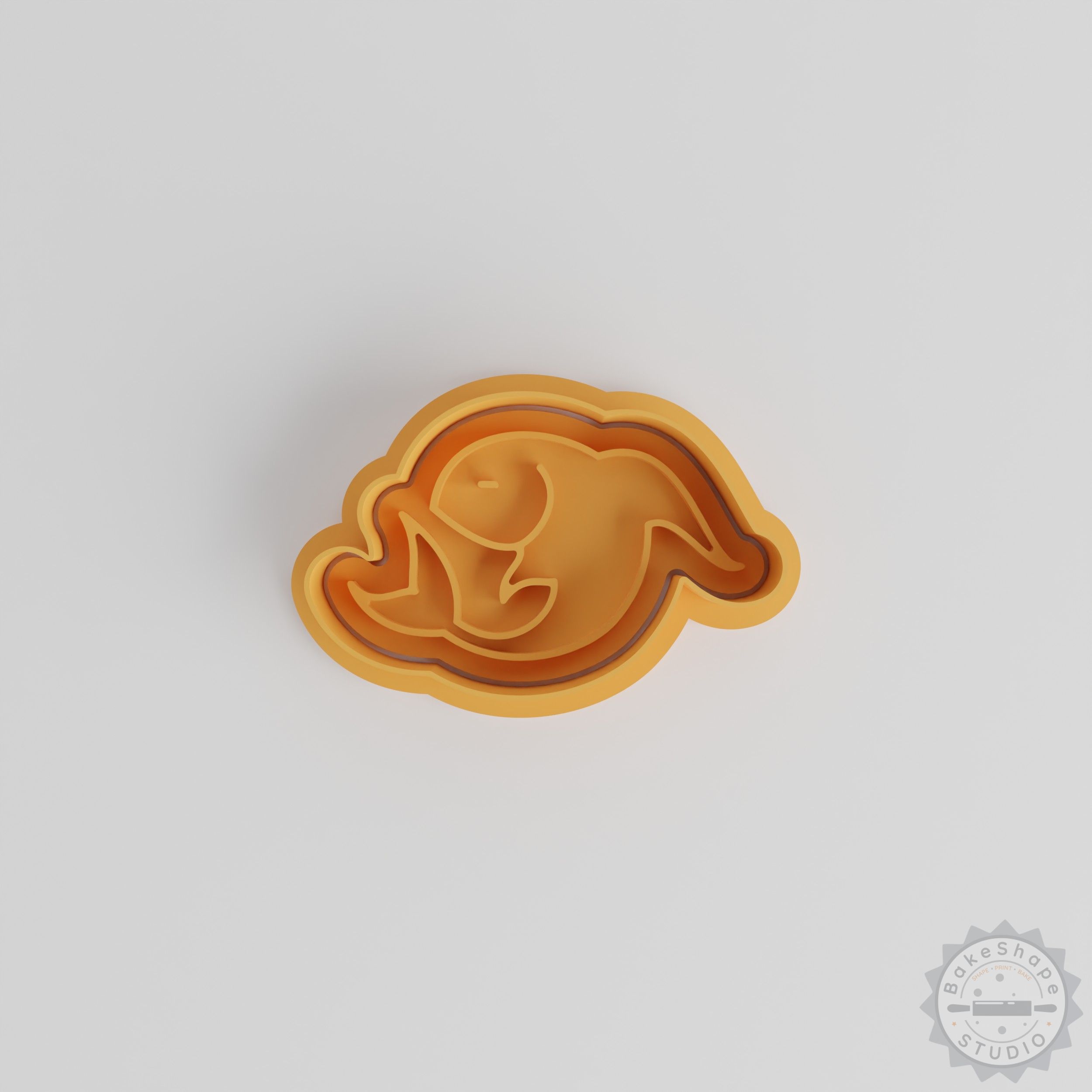 Pisces Cookie Cutter & Stamp Set, Fish Zodiac Design, 6-Piece Shaping Tools for Fondant & Cookies