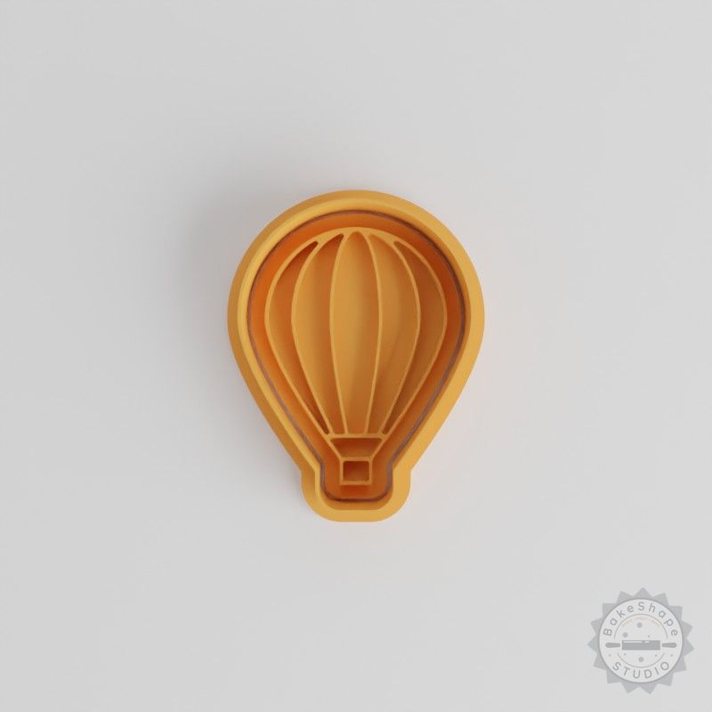 Hot Air Balloon Cookie Cutter Set, 6 Pieces, S/M/L Sizes, Perfect for Fondant & Cookie Decoration
