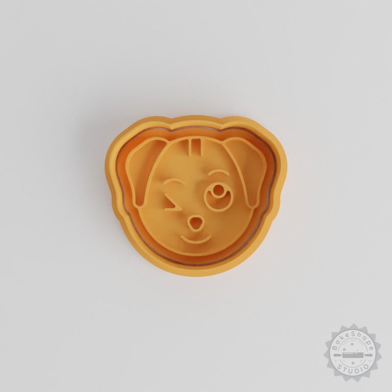 Crazy Animal Cookie Cutter Set, Dog Design, 6-Piece, Small/Medium/Large Sizes
