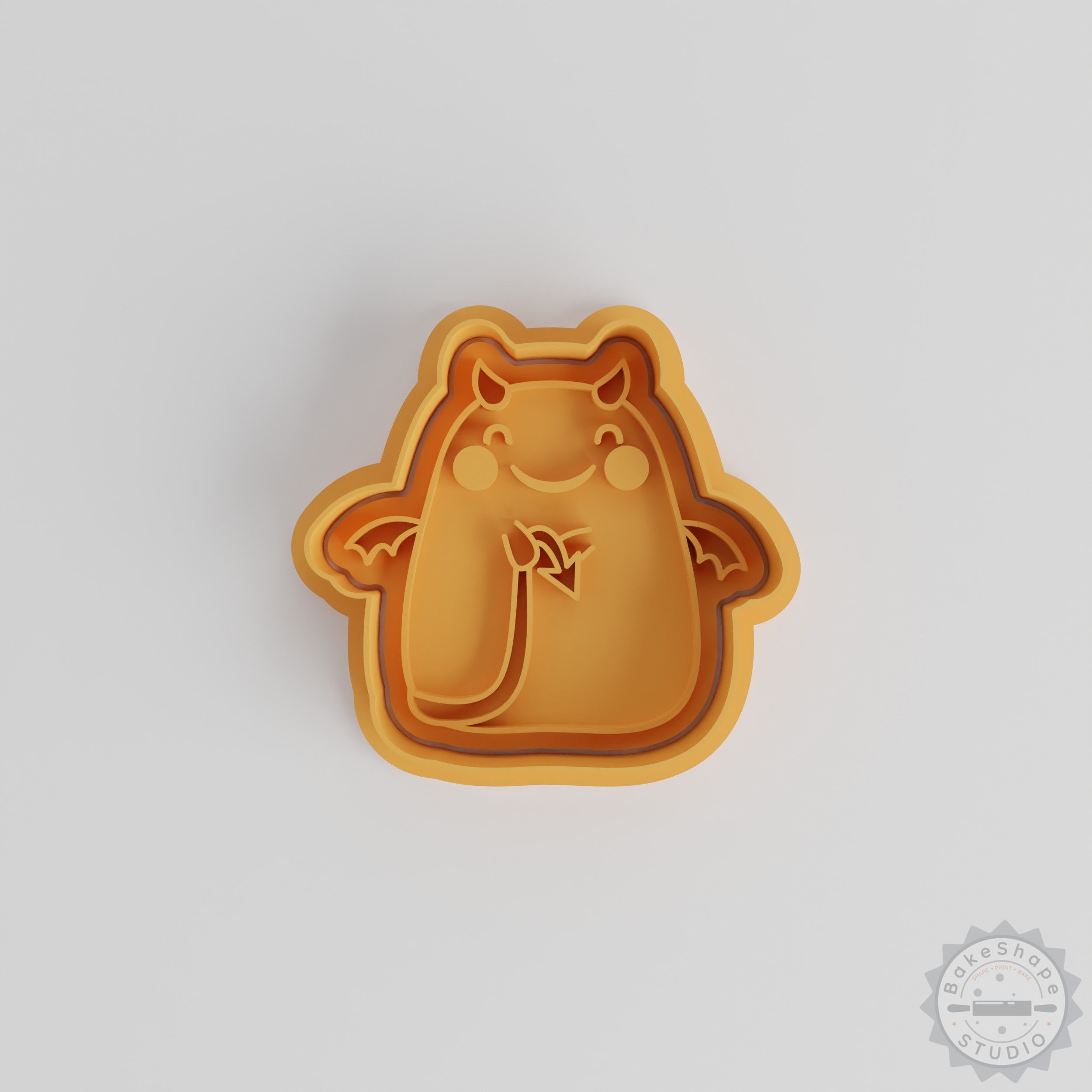 Blush Shape Cutter and Stamp Set, 6-Piece Cookie, Fondant Designs, Sizes S/M/L