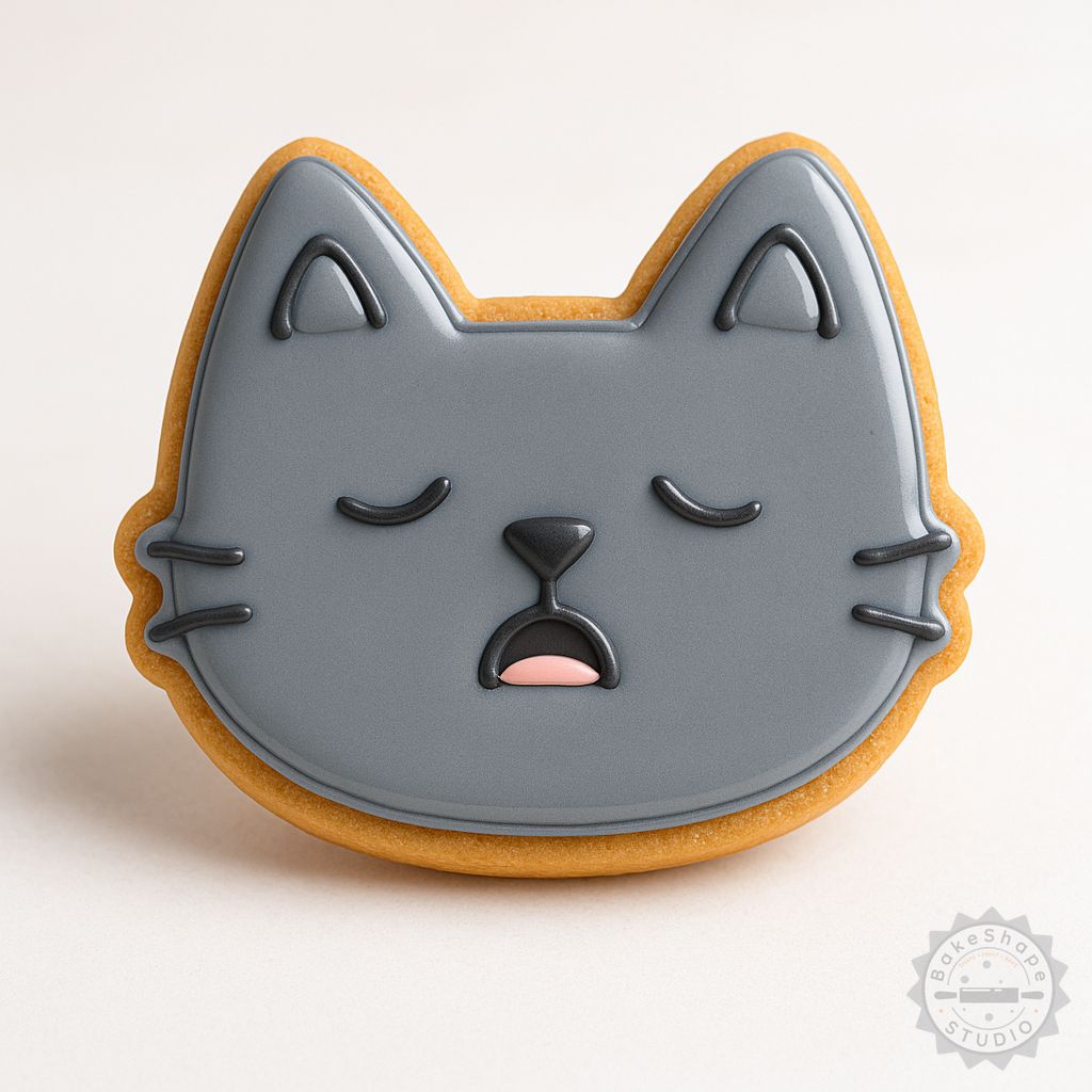 Tired shape cutter and stamp set STL for cookies and fondant 3D printing with small, medium, and large sizes