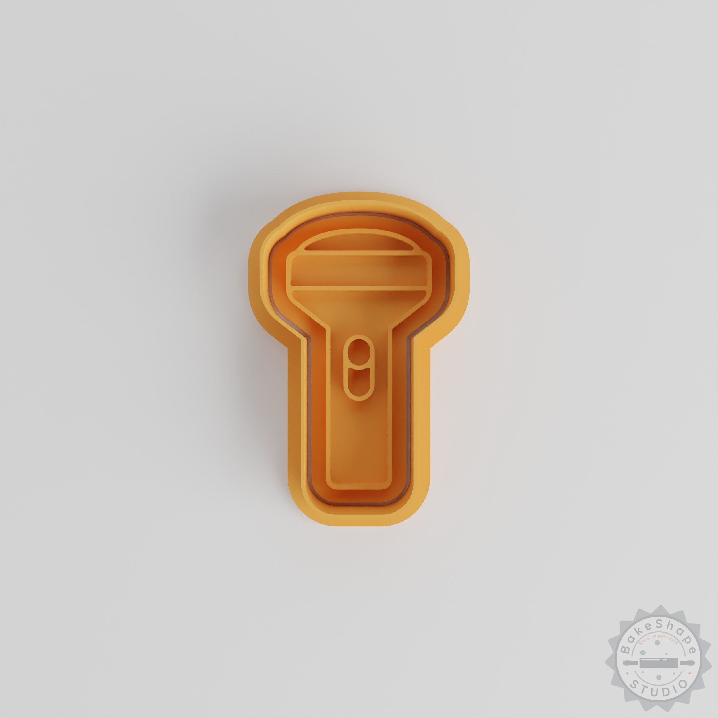 Flashlight Torch, Set of 6 Shape Cutters for Cookies and Fondant, Various Sizes