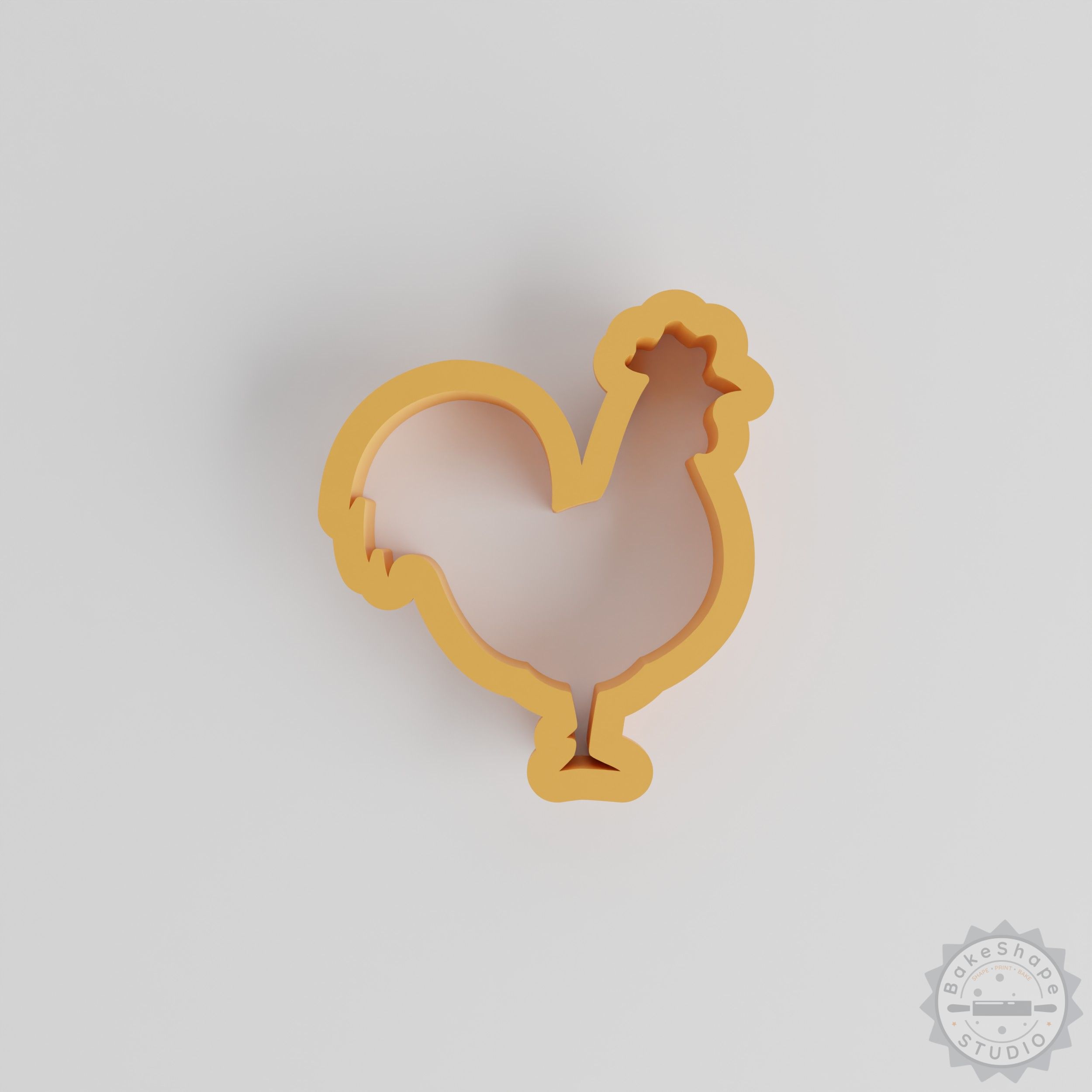 Rooster Shape Cutter Set, 18 Pieces, Cookie & Clay Tool, Farm Animal Design