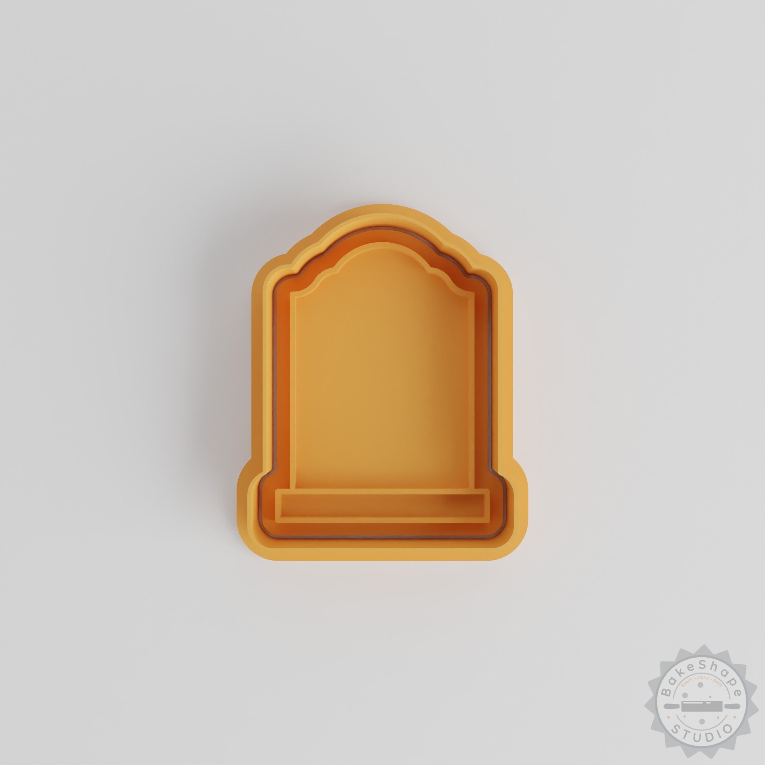 Tombstone Cookie Cutter & Stamp Set, 6-Piece, Halloween, Cemetery Desserts, S/M/L Sizes