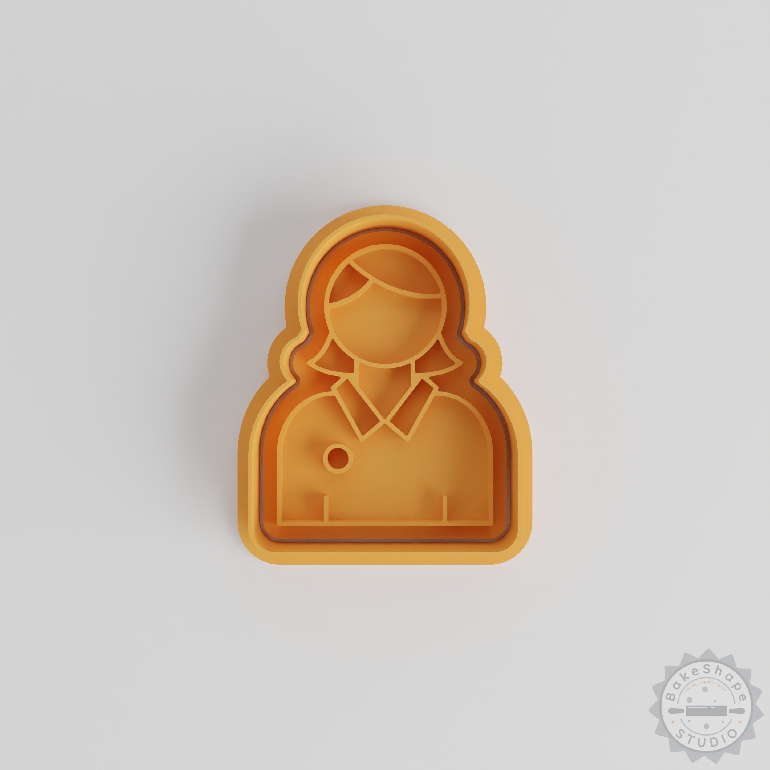 Student Theme Cookie Cutter and Stamp Set, 6-Piece, School and Classroom Designs