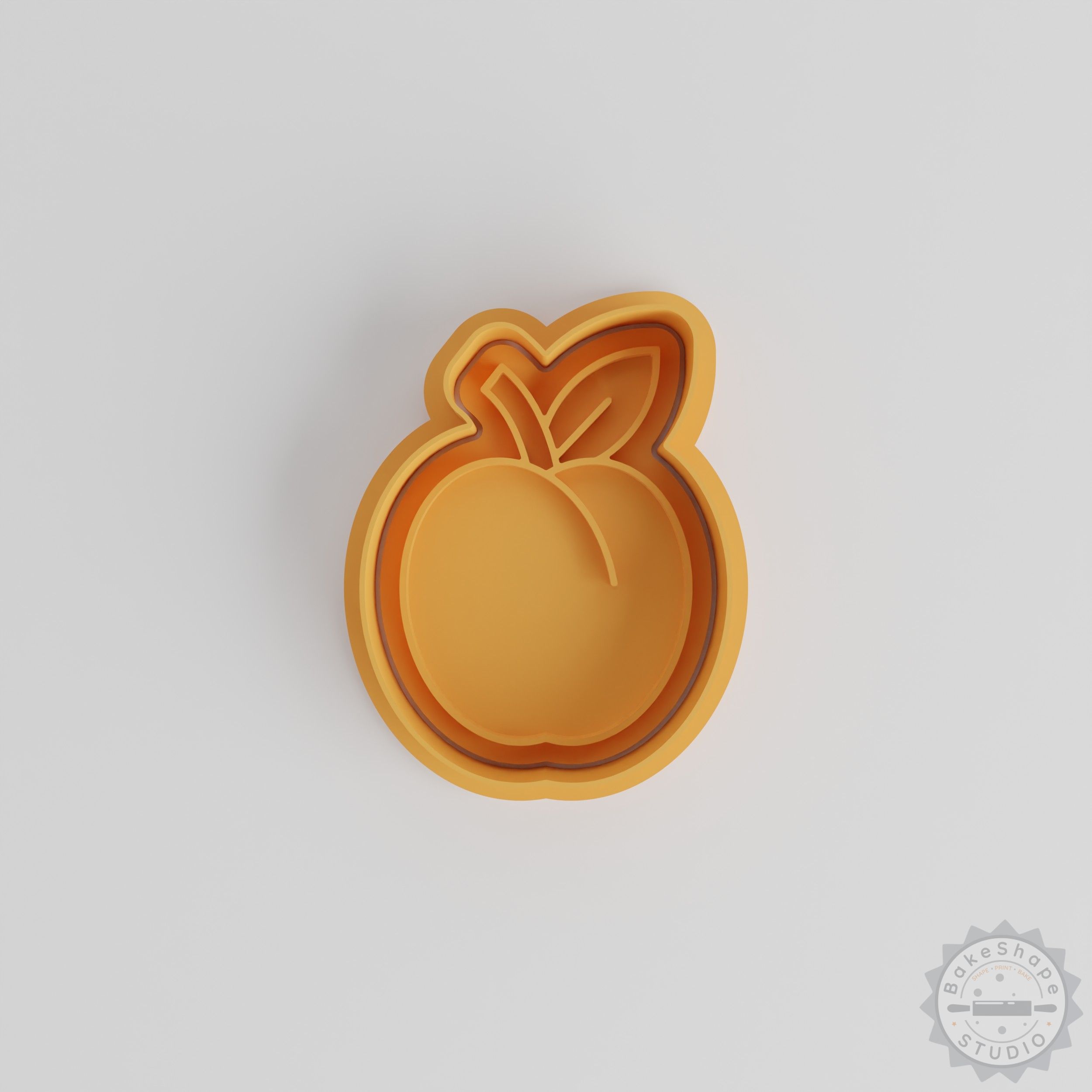 Plum Cookie Cutter and Stamp Set, 6 Piece, Blossom Designs, S/M/L Sizes for Fondant & Baking