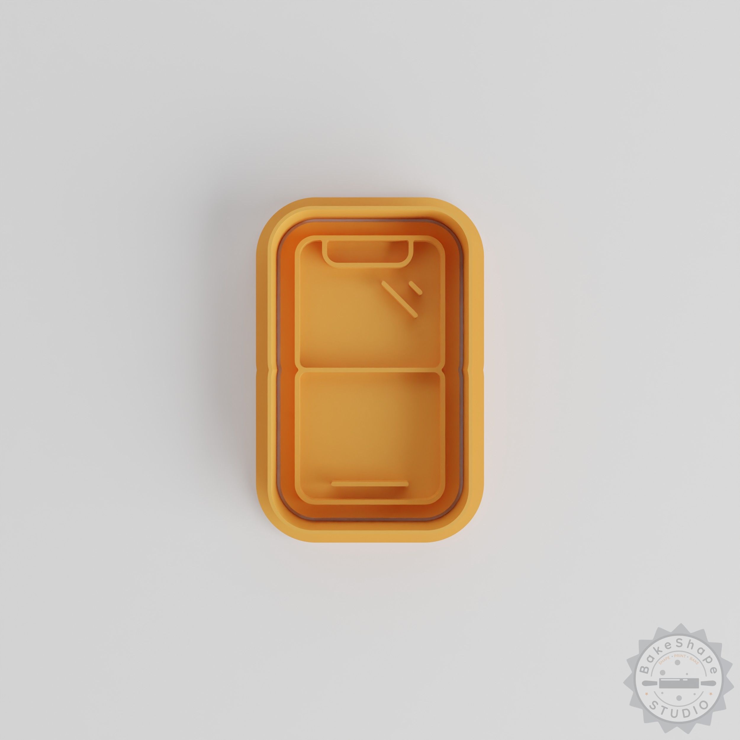 Foldable Flip Smart Phone with 6-Piece Shape Cutter and Stamp for Cookies, Fondant, Multi-Size