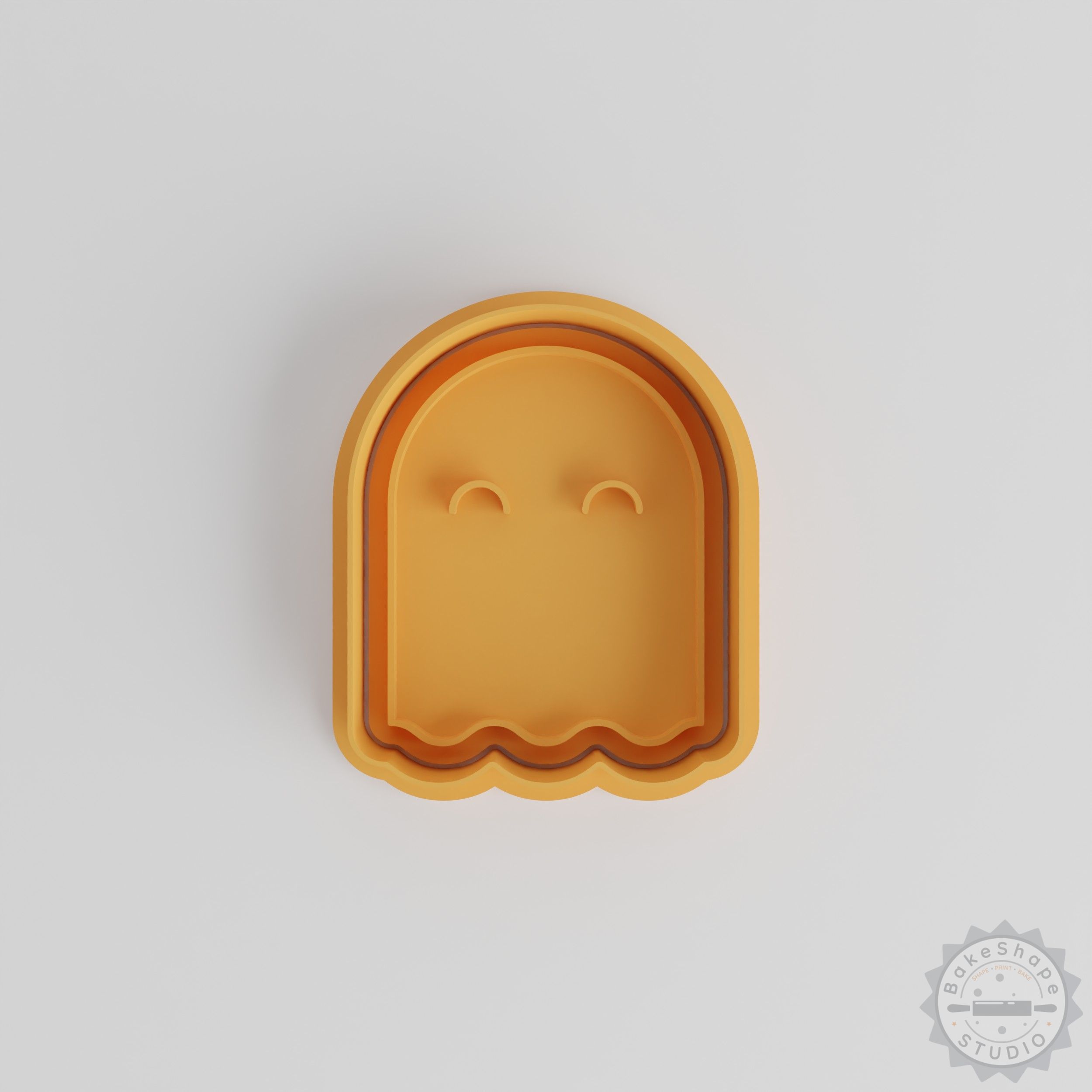 Ghost Cookie Cutter & Stamp Set, 6-Piece, Perfect for Fondant & Halloween Treats