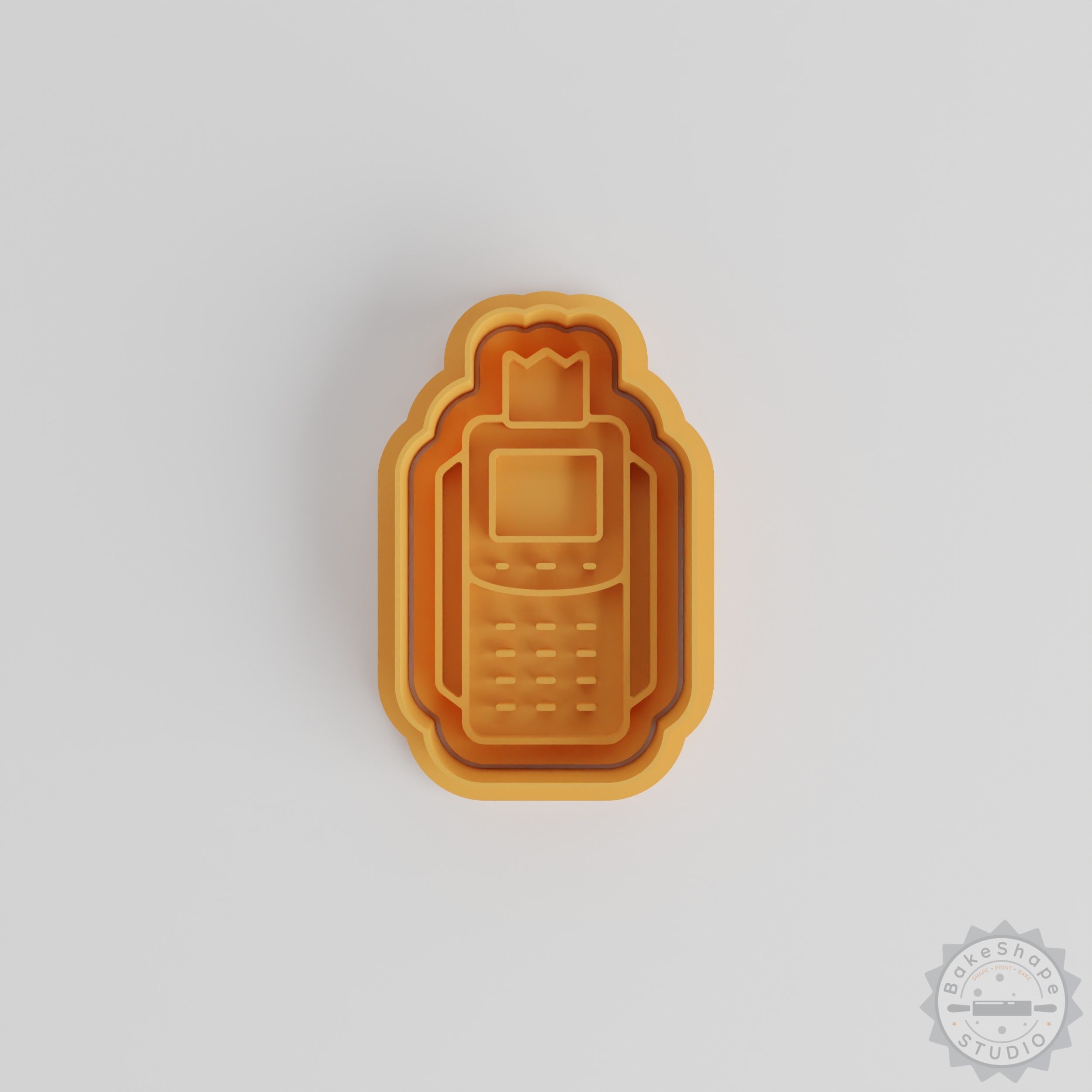 Payment Terminal Cookie Cutter Stamp Set, 6-Piece Shape Cutters for Cookies Fondant, S/M/L Sizes