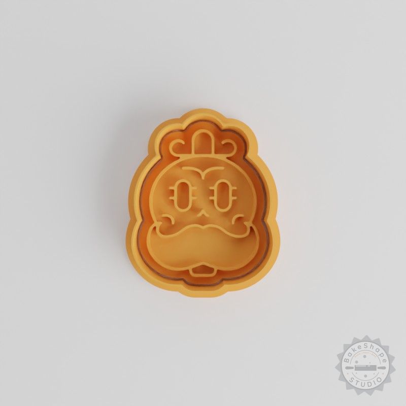 Skull Shape Cutter Stamp Set, Cookie Fondant Designs, 3 Sizes, 6 Pieces