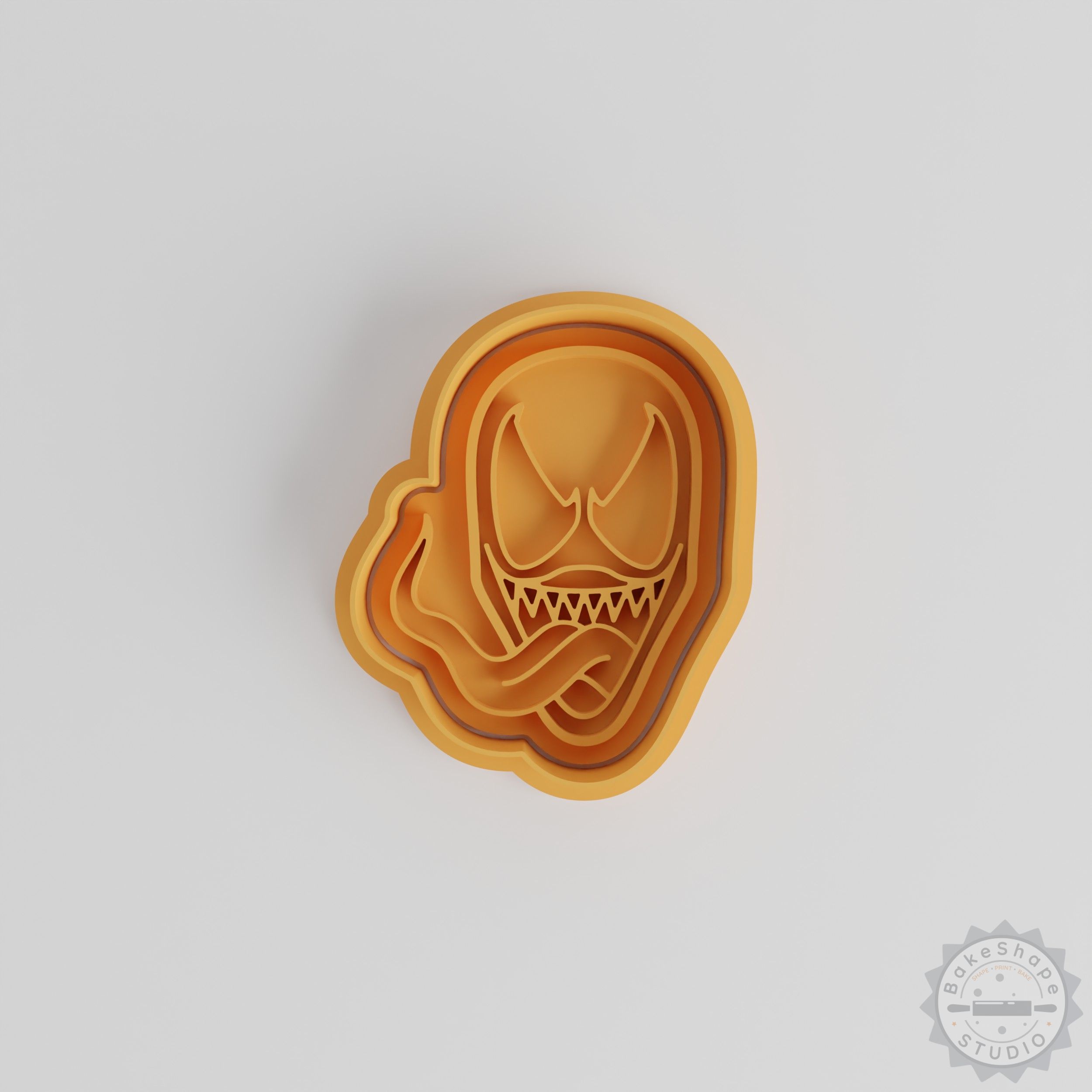 Alien Creature Shape Cutter & Stamp Set, Perfect for Cookies & Fondant, 6-Piece Various Sizes