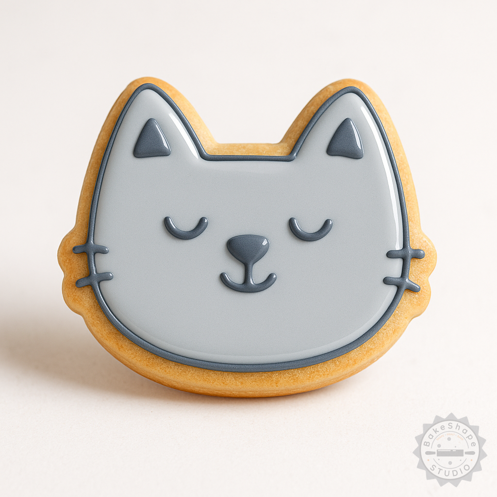 Decorated example 1 of Peace Shape Cutter & Stamp Set for Cookies & Fondant, 6-Piece, S/M/L Sizes, Nature & Faith Symbol
