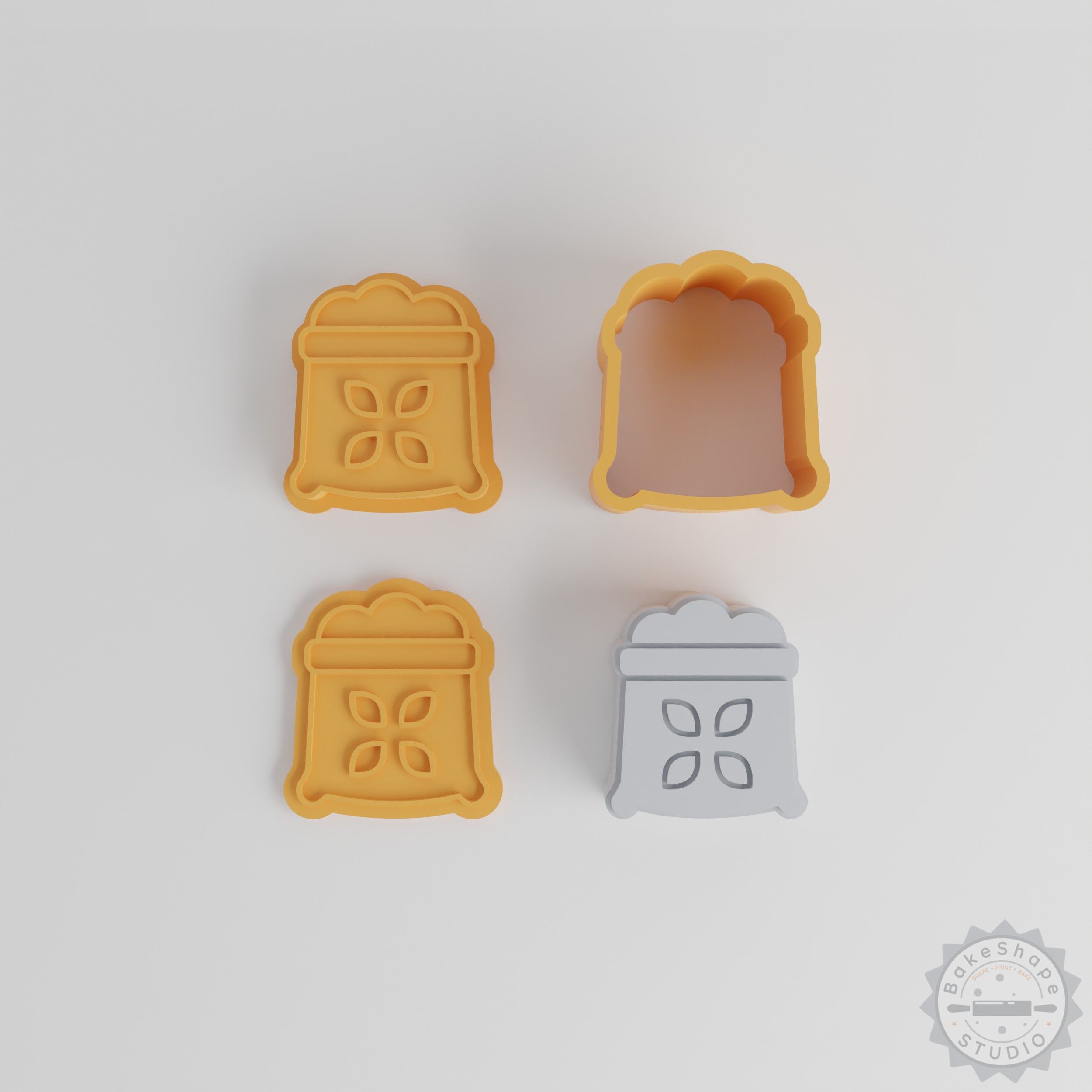 Thanksgiving Grain Bath Bomb Mold Set, Autumn Harvest, 12 Pieces, 4 Sizes