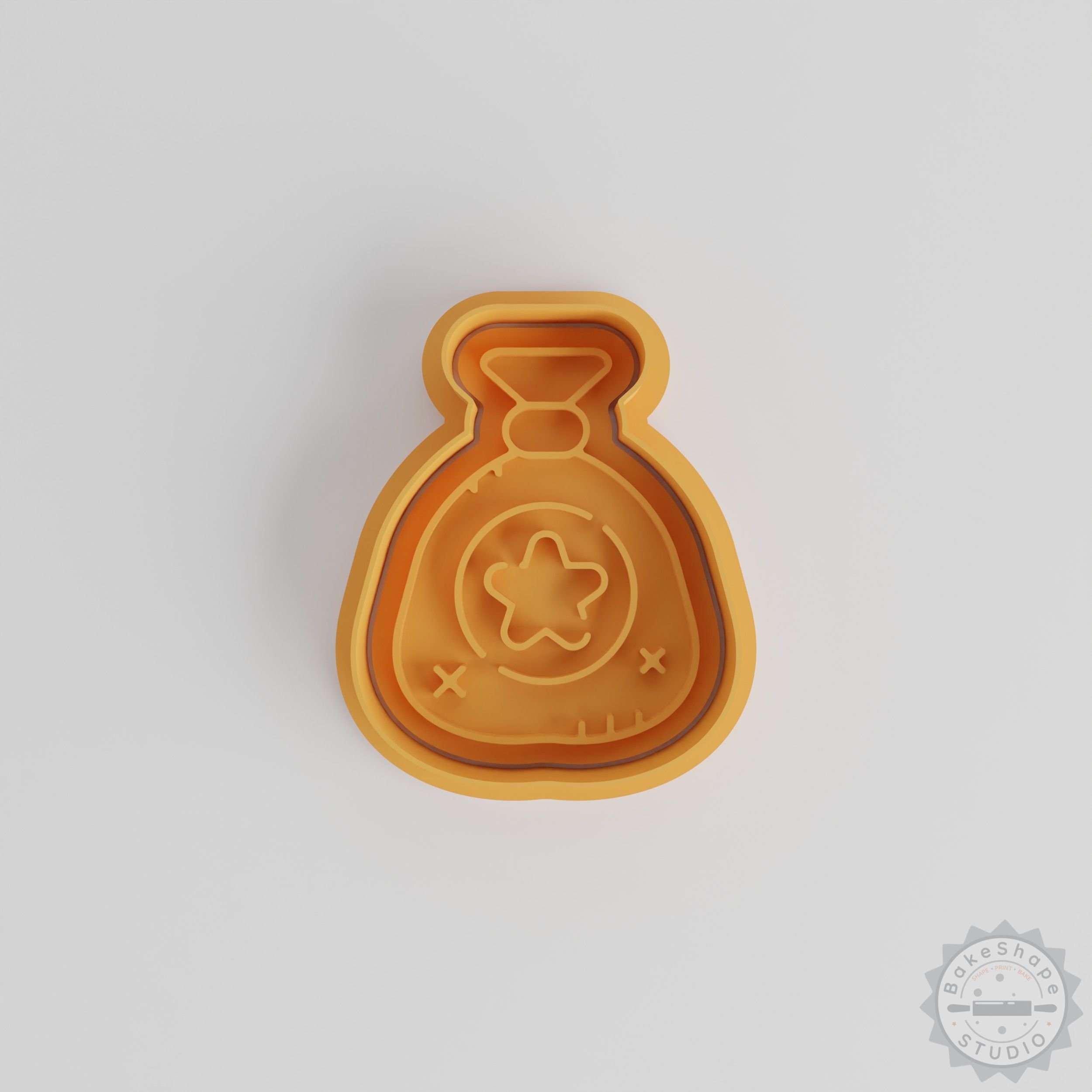 6-Piece Cookie Cutter & Stamp Set, Gift Box Design, S/M/L Sizes, Perfect for Baking Holiday Treats