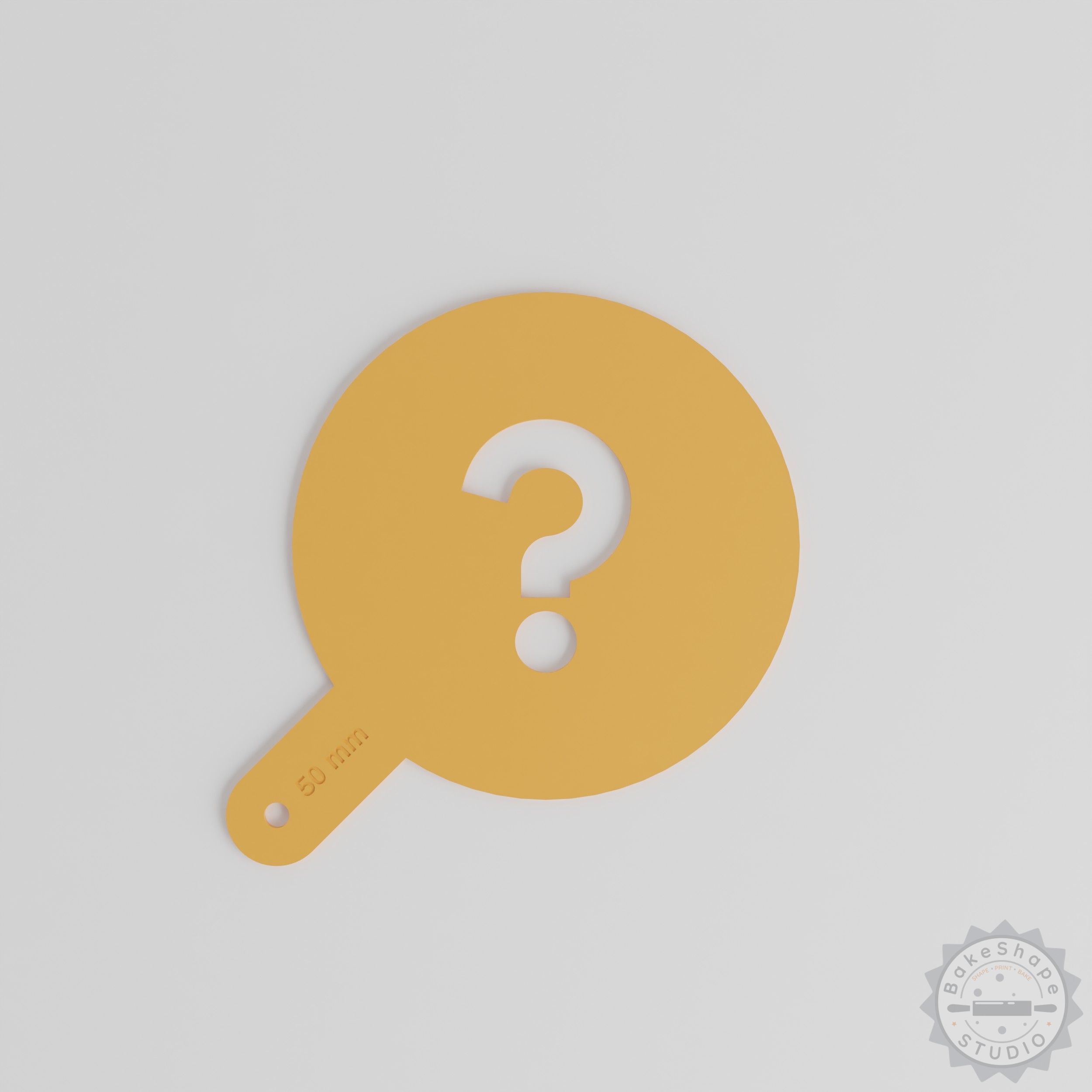Question Art Stencil Set, 5 Sizes, Compatible with Cocoa, Cinnamon, Latte, Decor, Painting