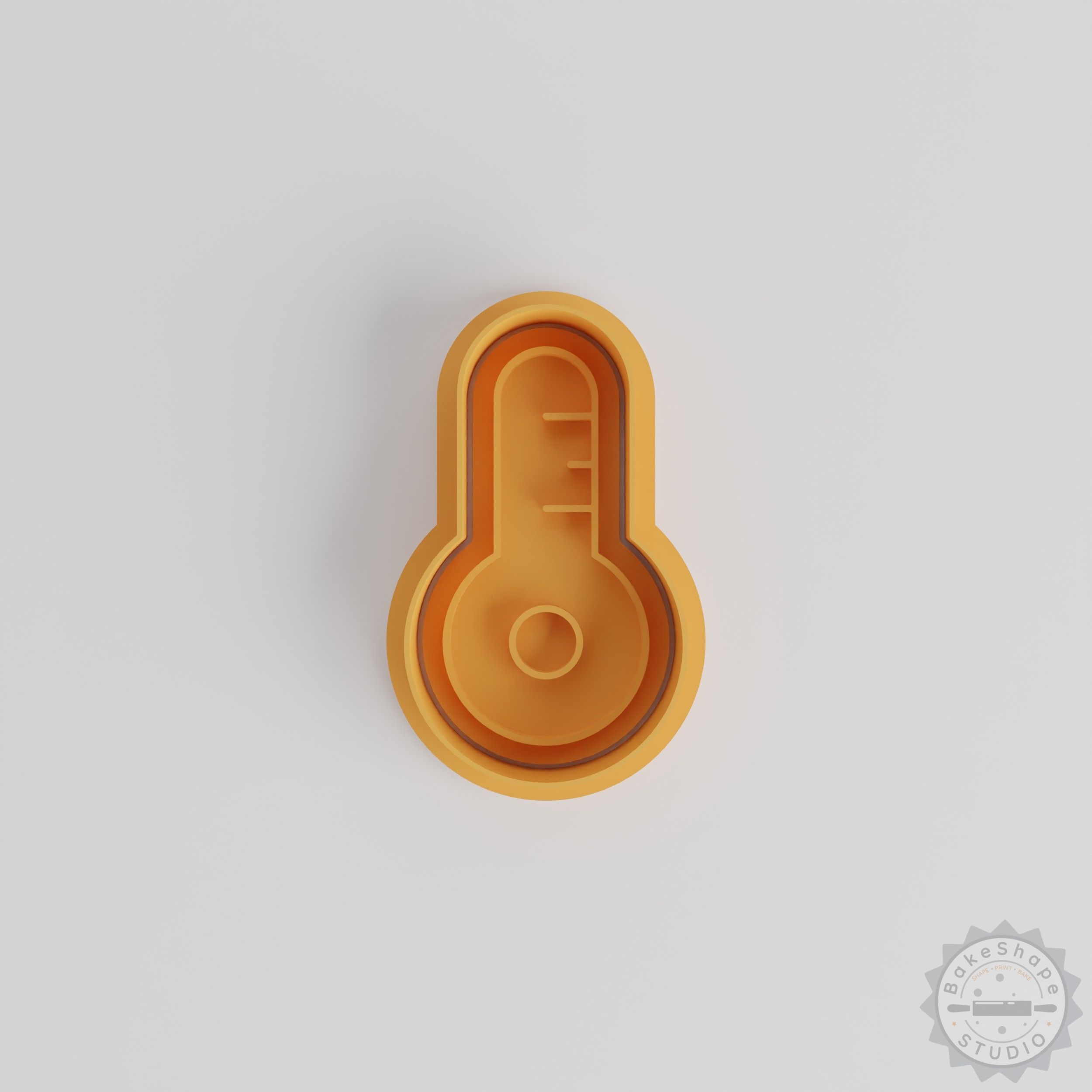 Temperature Gauge Set, Multi-Size Cookie Stamp Cutters, 6 Pieces, Perfect for Cookies & Fondant