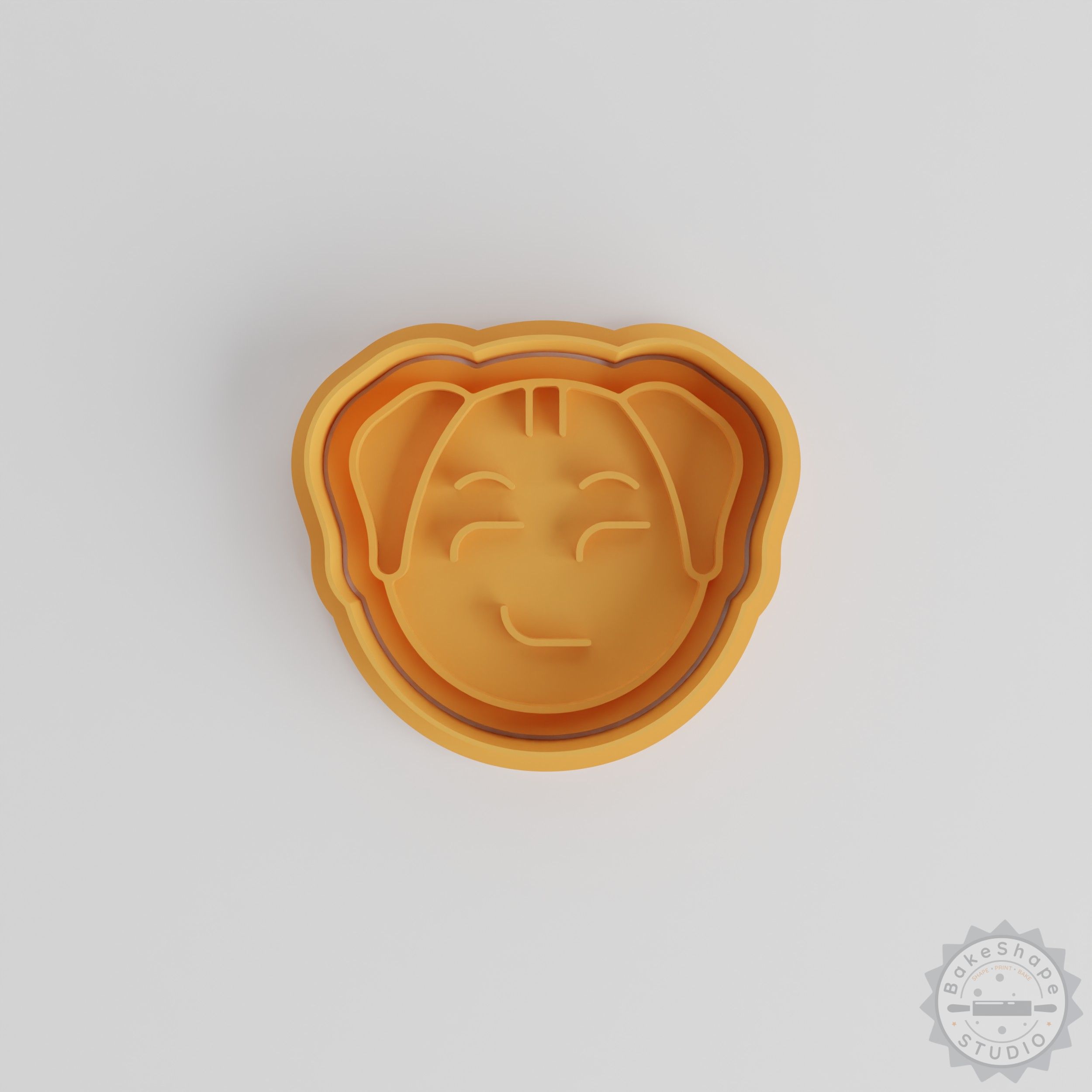 Smart Shape Cutter & Stamp Set, Cookie & Fondant Tool with 3 Sizes, Savvy Doggy Design