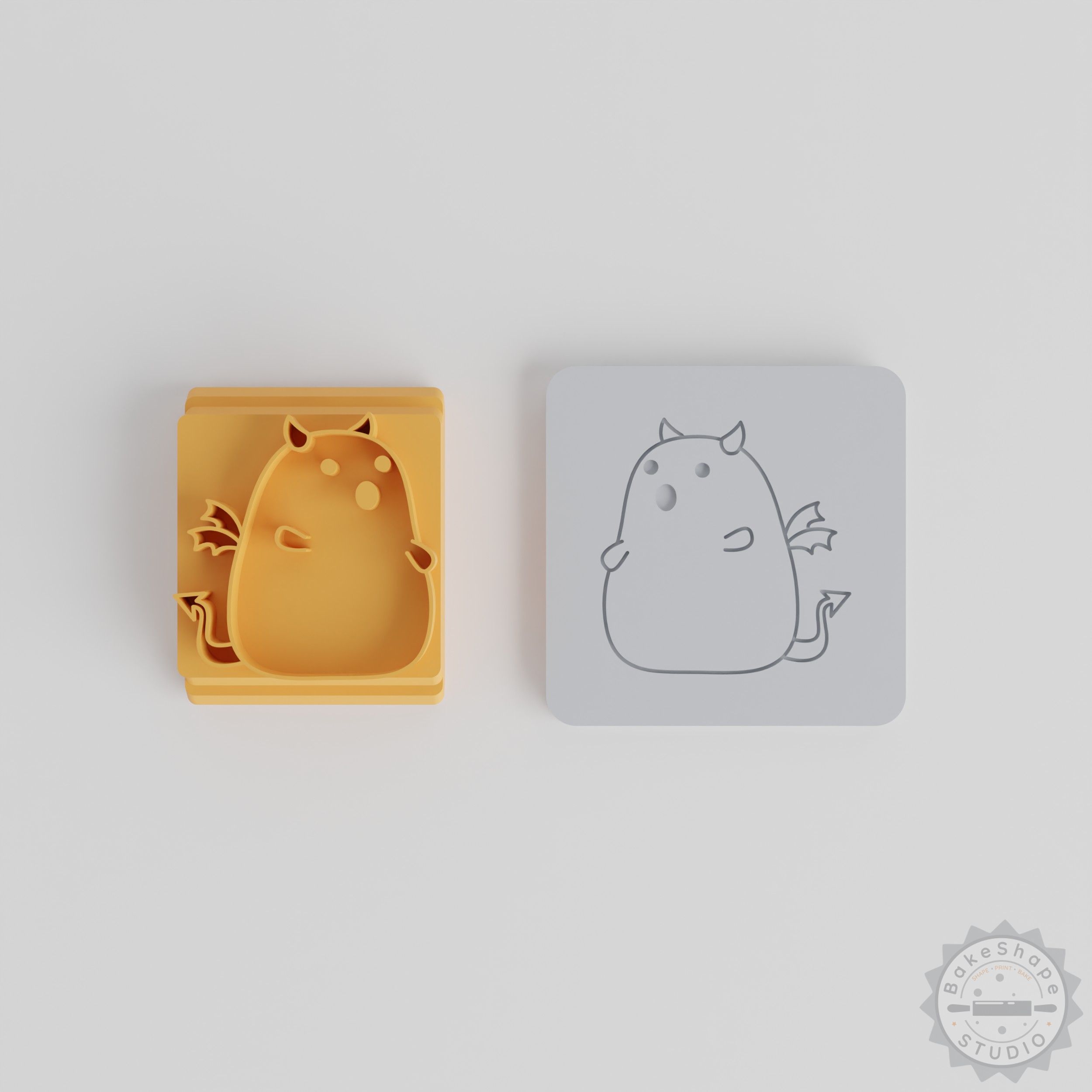 Clay & Cookie Stamp Set, 5-Piece, Textured Tile Motifs for Baking & Crafting