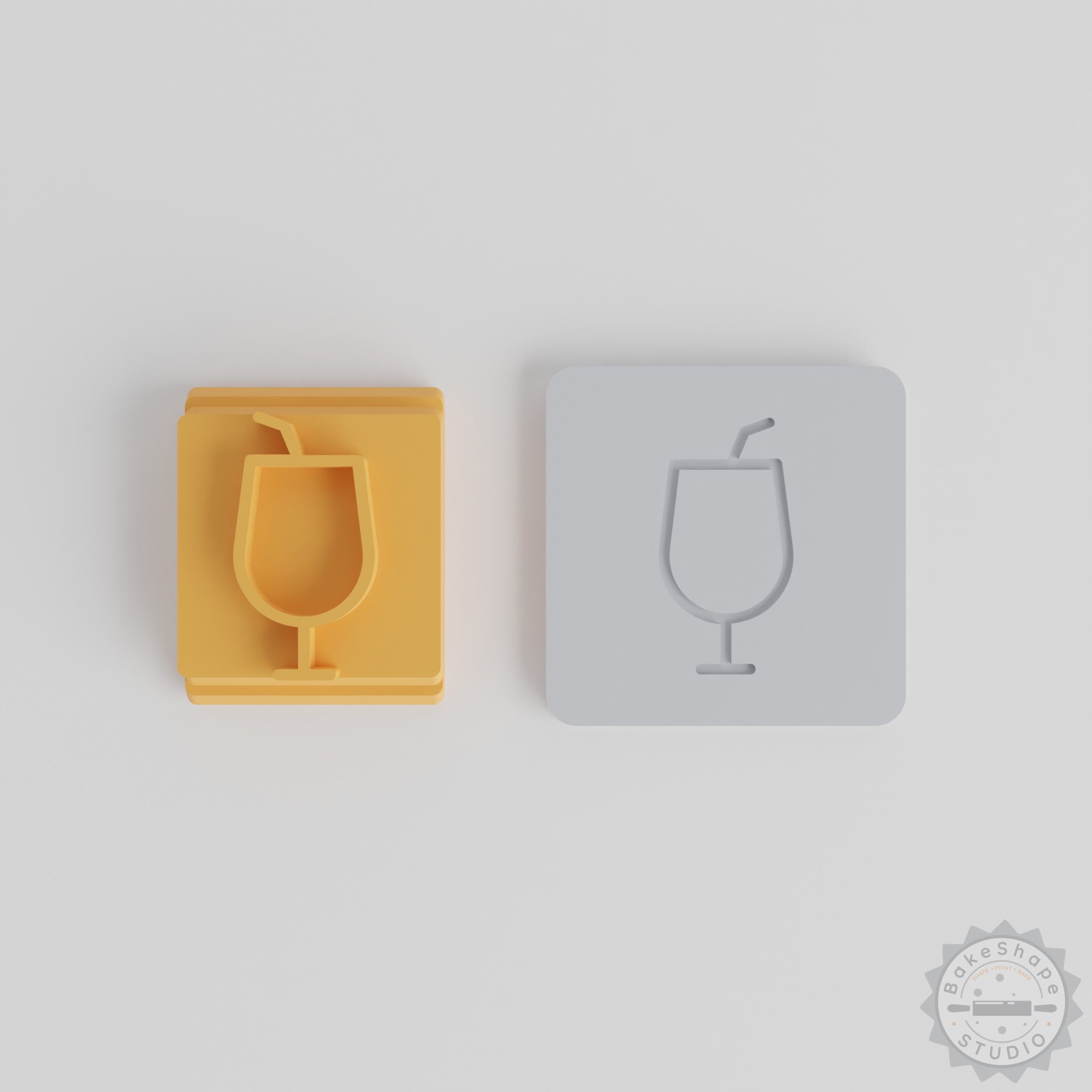 Stamp Tile Set, 5 Sizes for Clay or Cookie Crafting