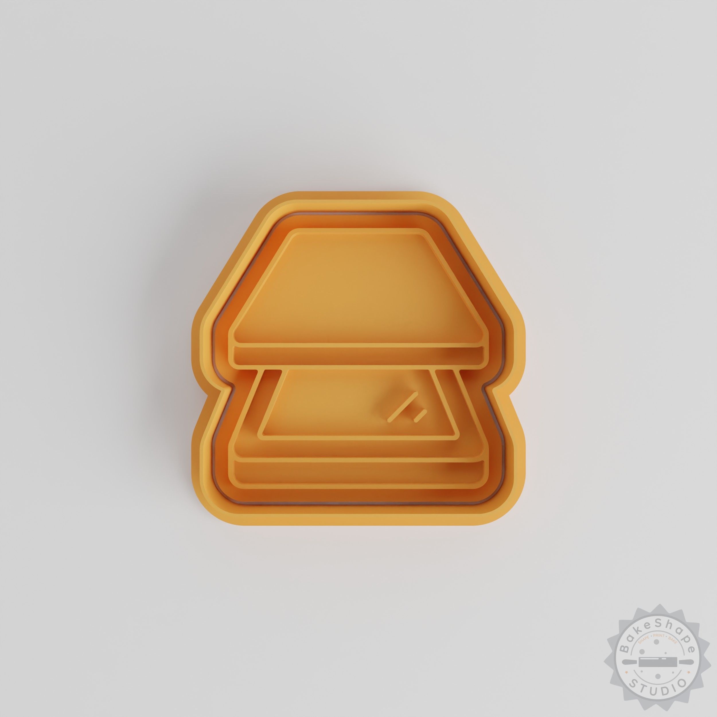 Advanced Scanner Machine with Shape Cutter, Stamp for Cookies, Fondant, S/M/L Sizes, 6-Piece Set