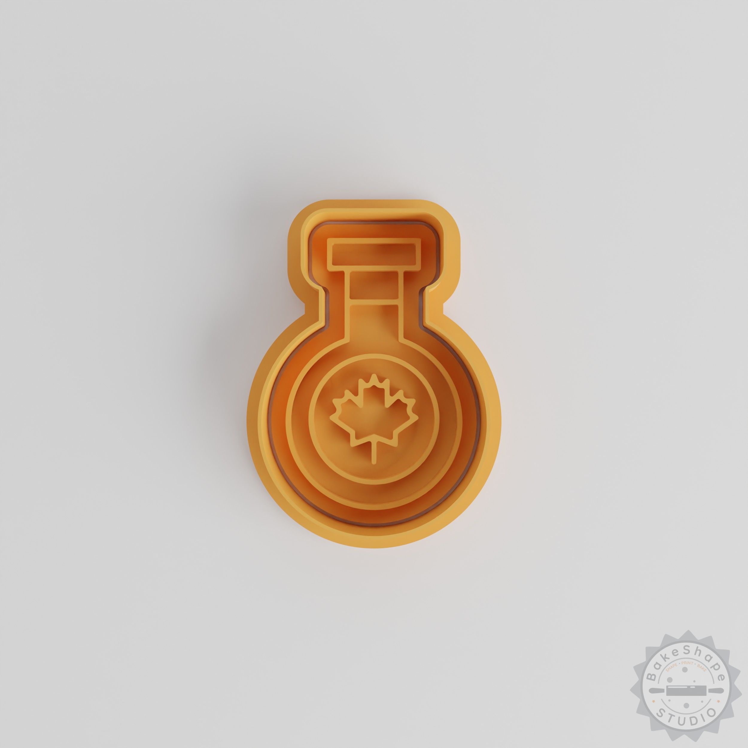 Bottle Cookie Cutter and Stamp Set, 6-Piece, S/M/L, Perfect for Fondant or Cookies