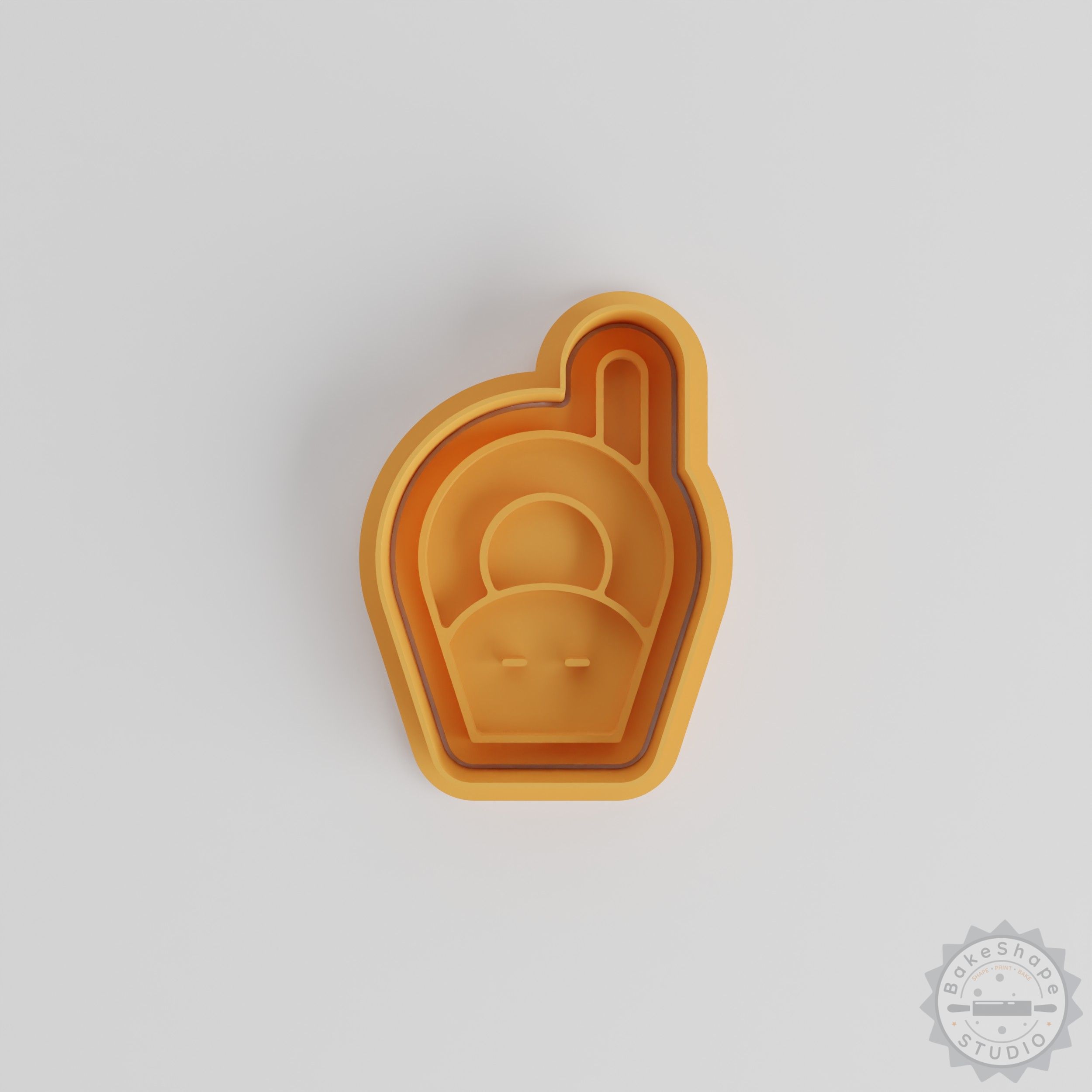 Walkie Talkie Cookie Cutter and Stamp Set, 6-Piece Bundle, S/M/L Sizes, Perfect for Fondant