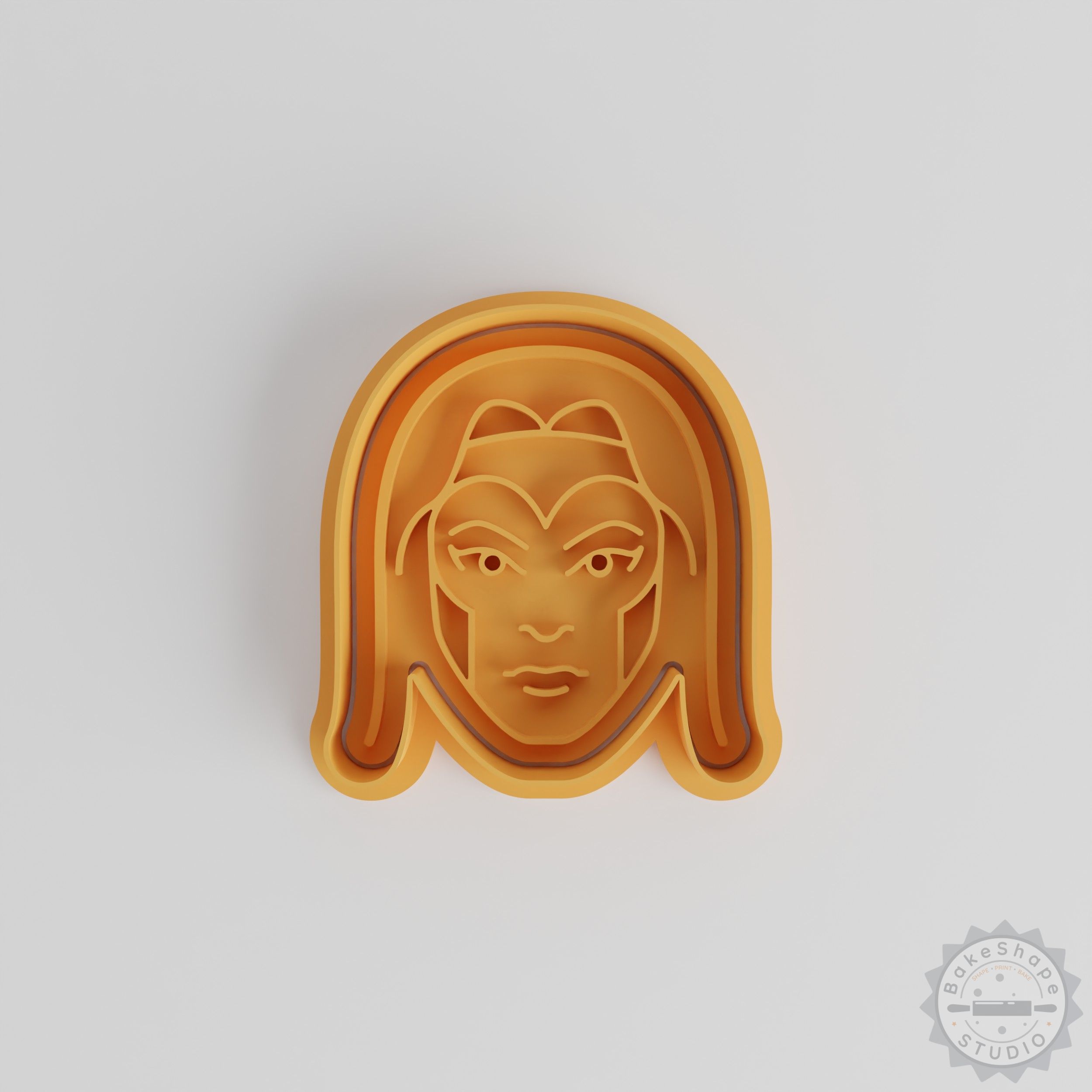 Phoenix Shape Cookie Fondant Cutter Set, 6-Piece Mold and Stamp, 3 Sizes S/M/L