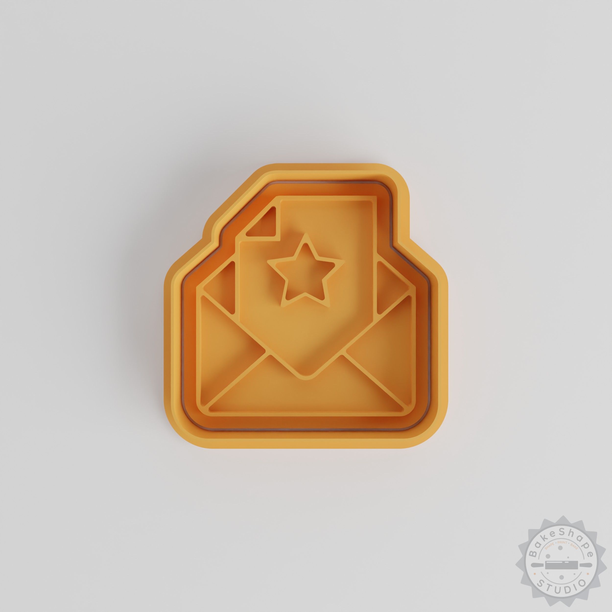 Christmas Card Cookie Cutter and Stamp Set, Festive Shapes, Perfect for Baking and Crafts