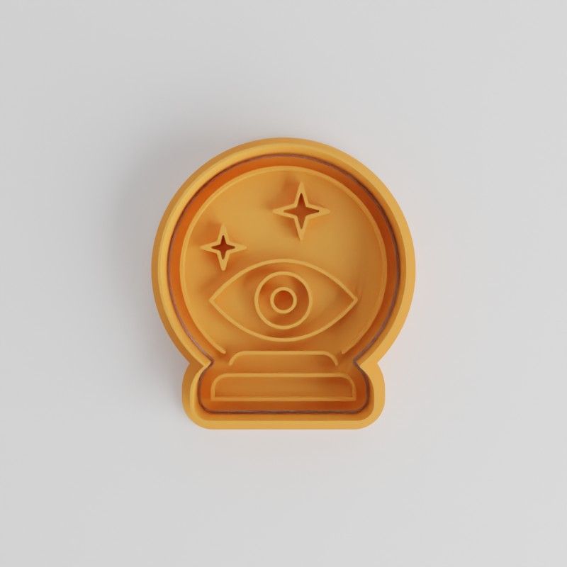 Magic Globe Cutter and Stamp Set, 6-Piece, Perfect for Cookies and Fondant