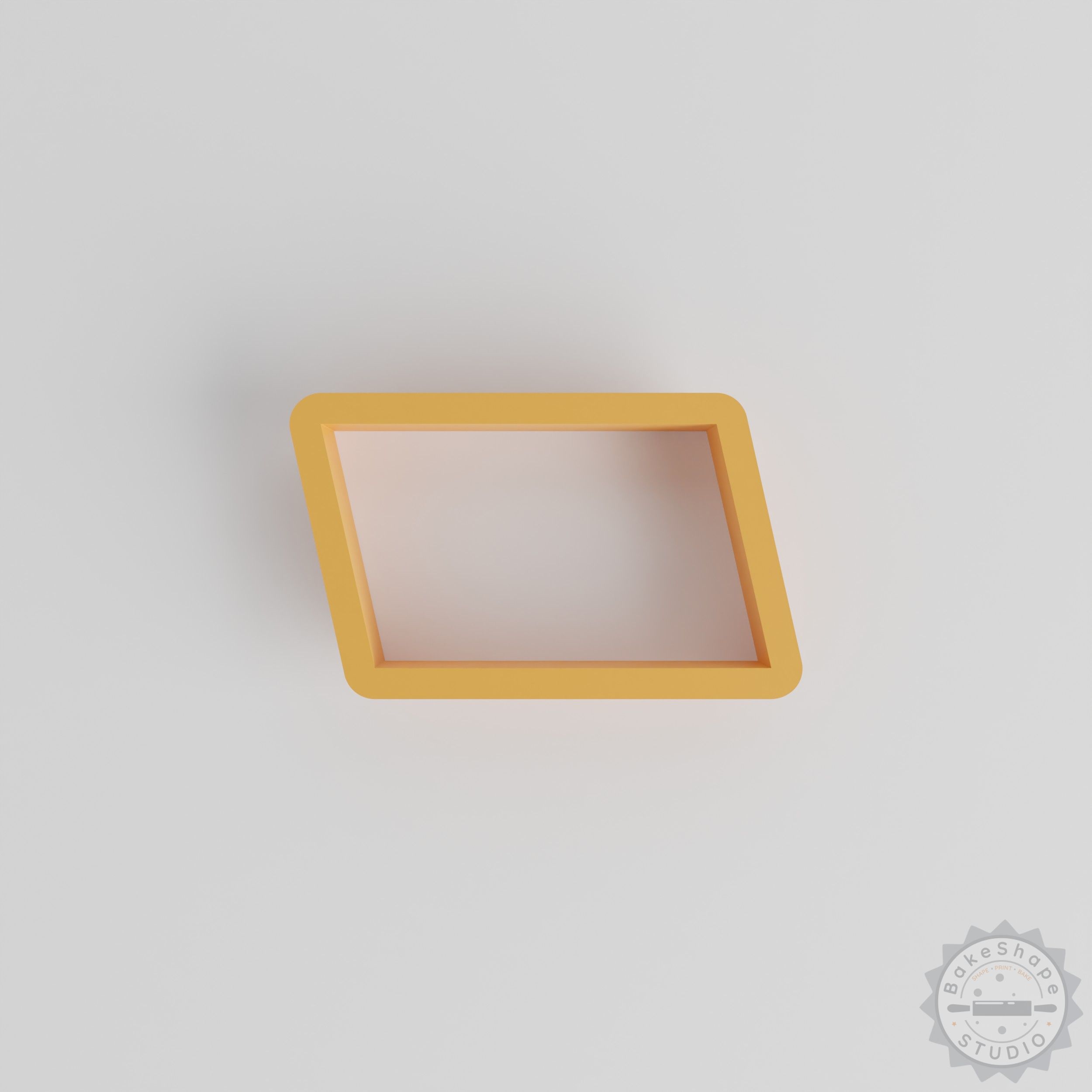 Parallelogram shape cutter set with 18 sizes STL files for 3D printing of geometric cutters