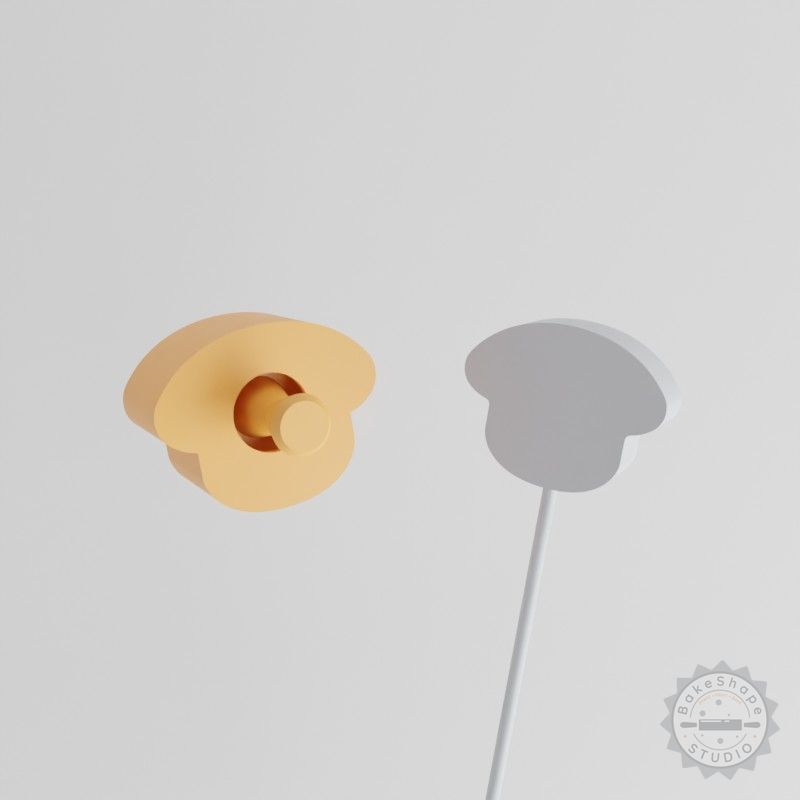 Captain Hat Cake Pop Mold Set, Nautical Cap Design, 2 Piece Ocean Captain, Fun Party Theme