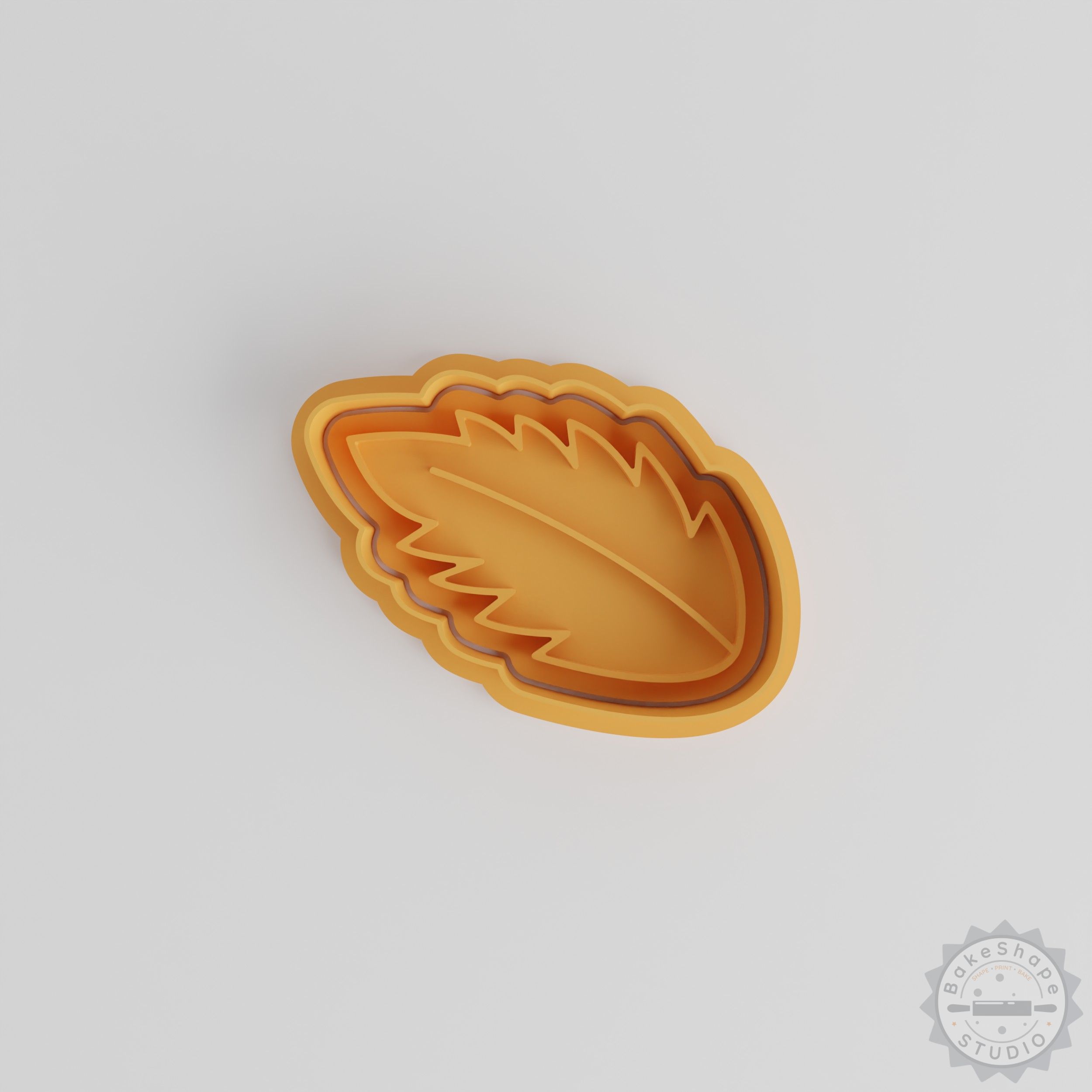 Leaf Cookie Shape Cutter and Stamp Set, 6-Piece, Fondant and Cookie Tools