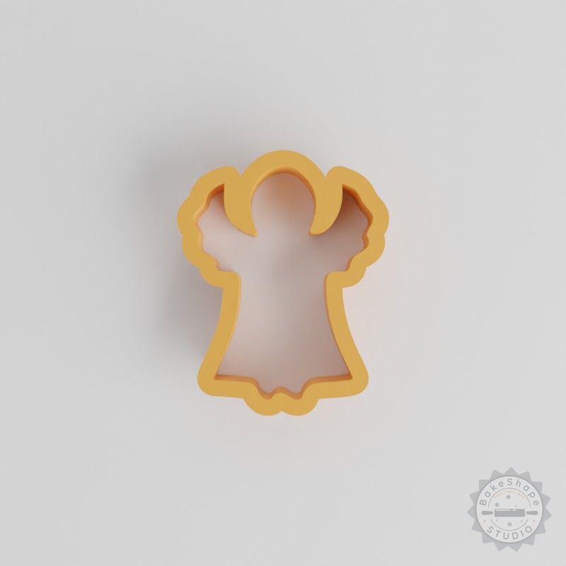 Angel Shape Cutter Set, 18 Piece, 0.75"-5" Sizes for Cookies, Fondant, Clay, Christmas Decoration