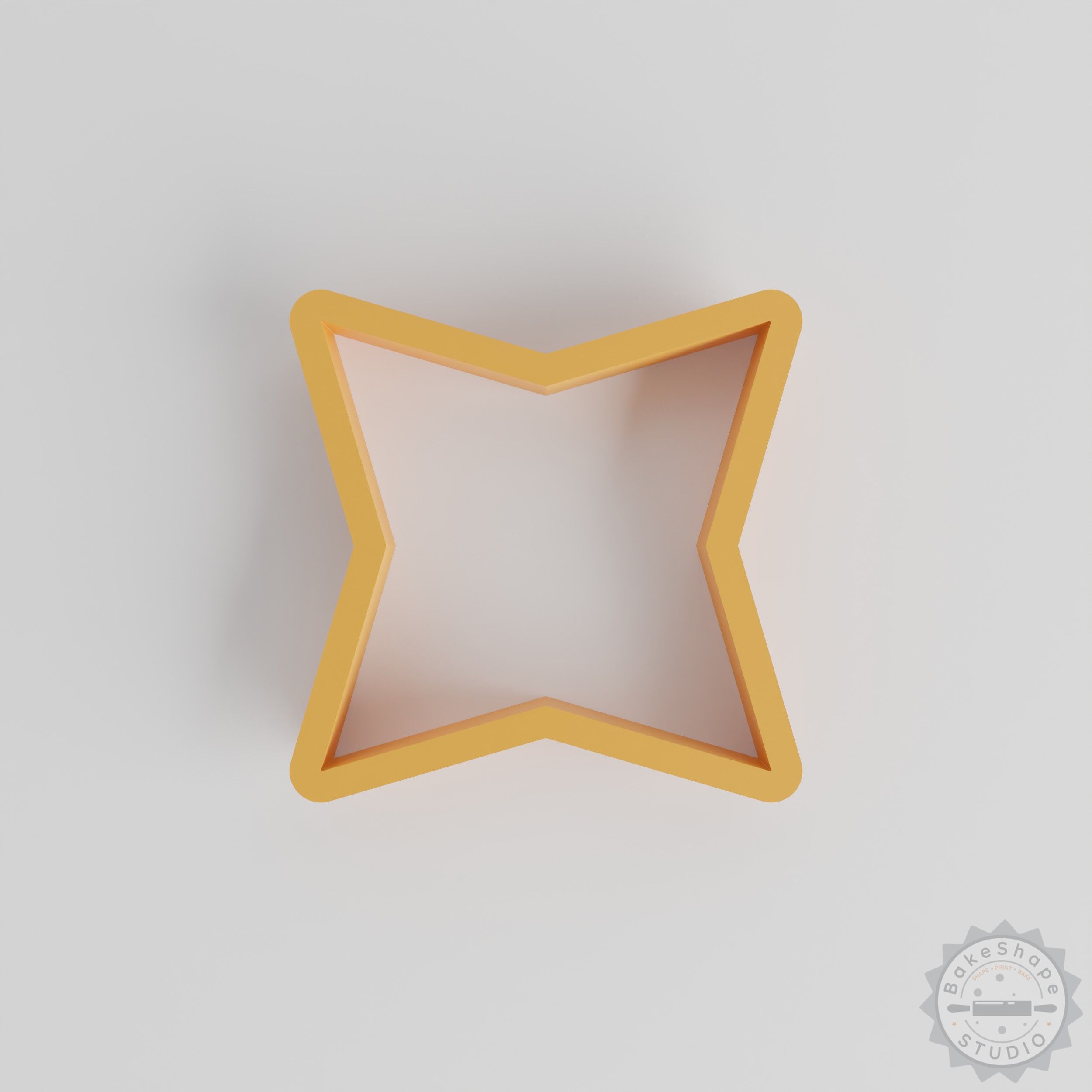 Polygon shape cutter set STL for 3D printing with 18 multi-size geometric cutters from 0.75 to 5 inches