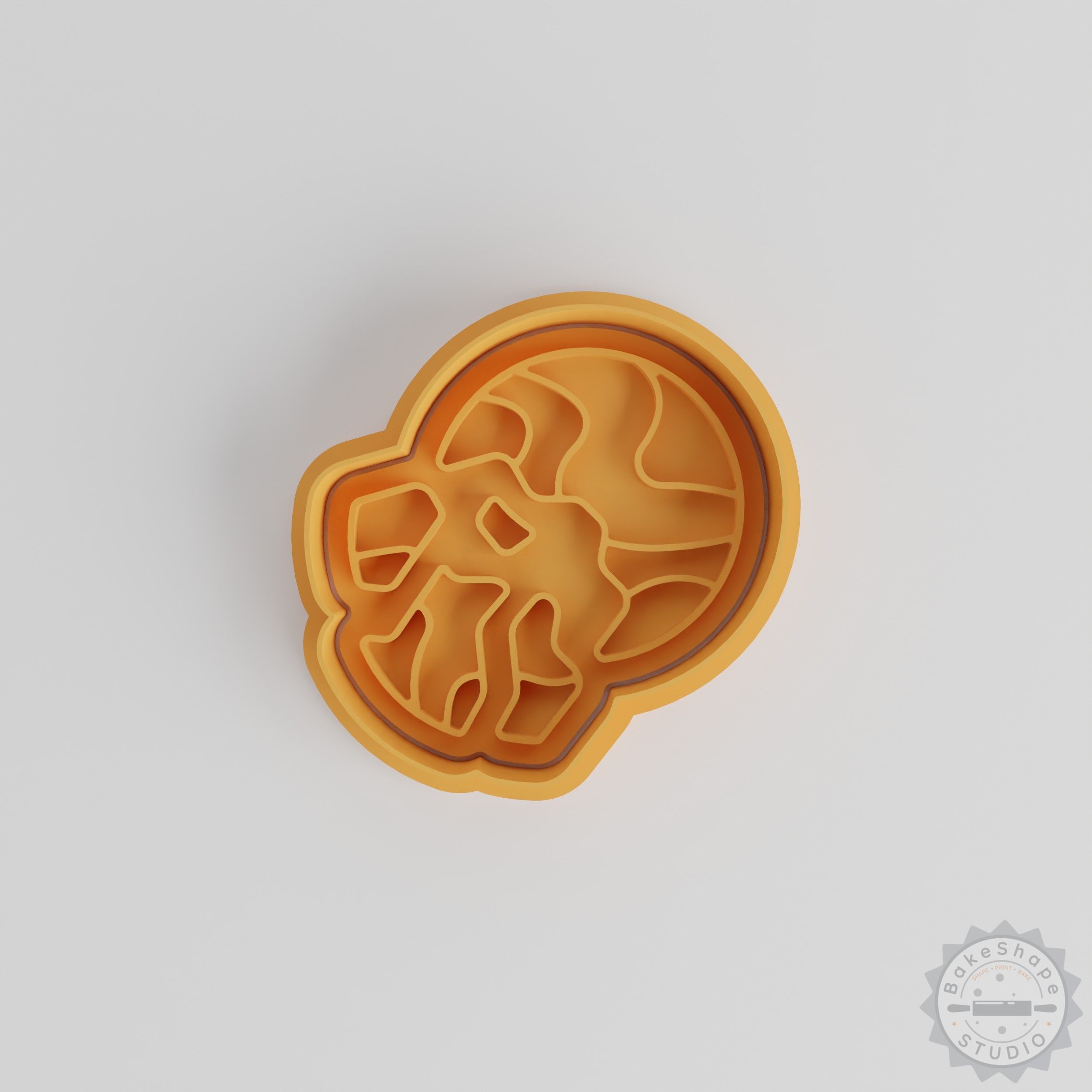 Exploded Planet Cookie Cutters Set, Stamp, Fondant Mold, Space Theme, 3 Sizes, 6 Pieces