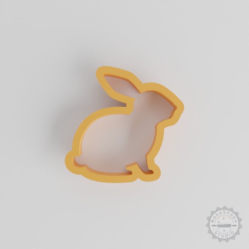Rabbit Shape Cutter Set, 18 Sizes, Perfect for Cookies, Fondant, Clay - Bunny Design