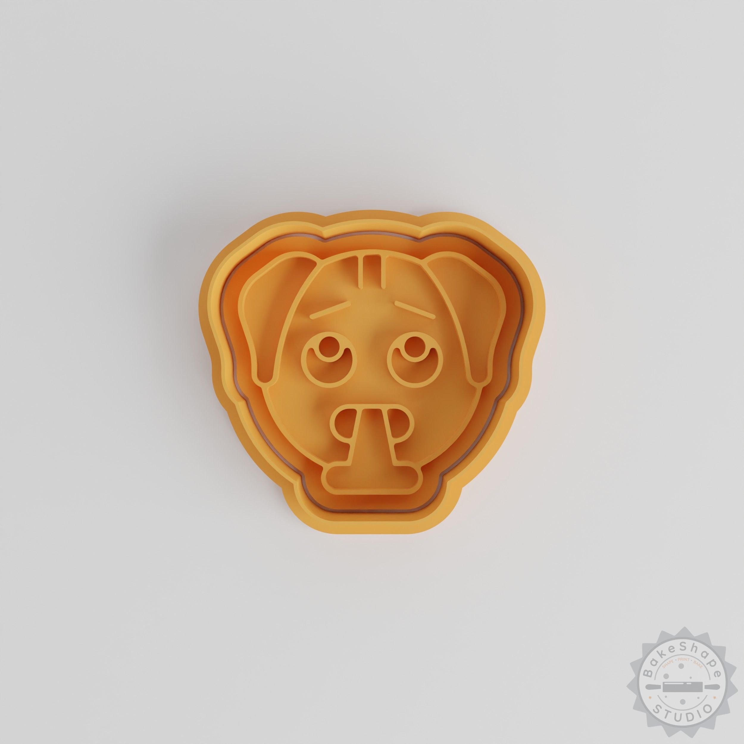 Puke Cookie Cutter and Stamp Set, 6-Piece, Includes Shapes for Cookies and Fondant, 3 Sizes