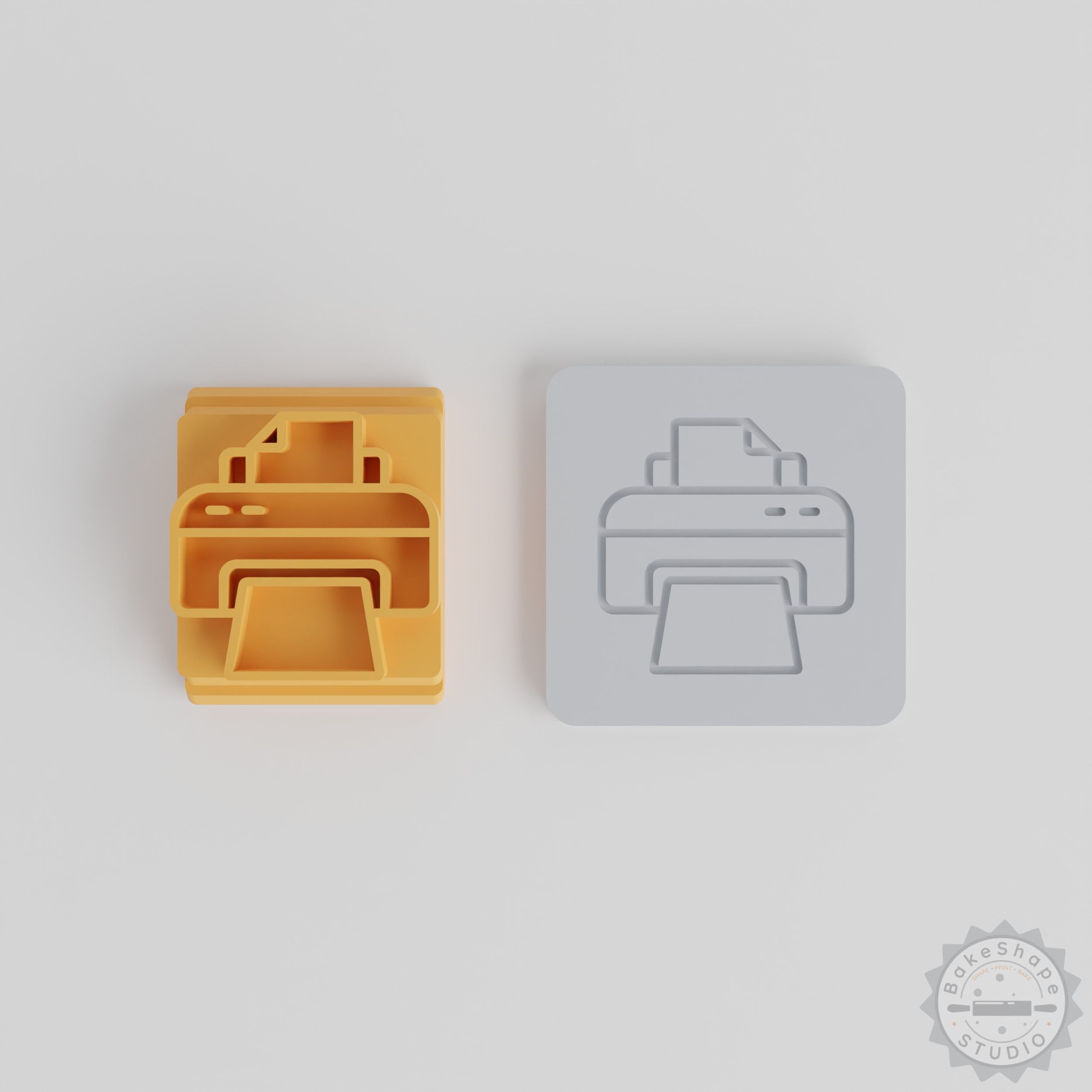 Home Printer with Multi-Size Tile Stamps, Perfect for Clay & Cookies