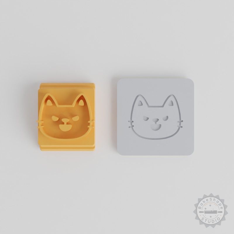 Evil Stamp Tile Set for Clay, Cookie, Fondant Crafting, 5 Motif Sizes