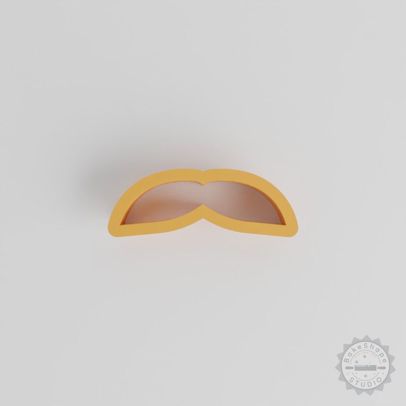 18-Piece Moustache Cookie Cutters, Fondant Shape Kit, 0.75-5 Inch Versatile Craft Set