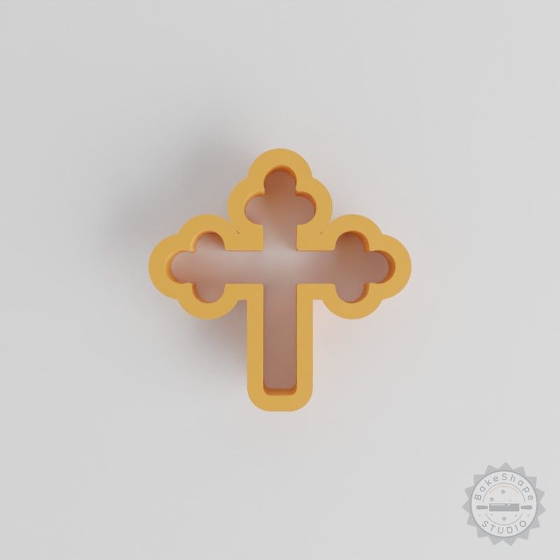 18-Piece Cross Shape Cutter Set, 0.75"-5", Perfect for Cookies, Fondant, Clay, St. Patrick's Festive Design