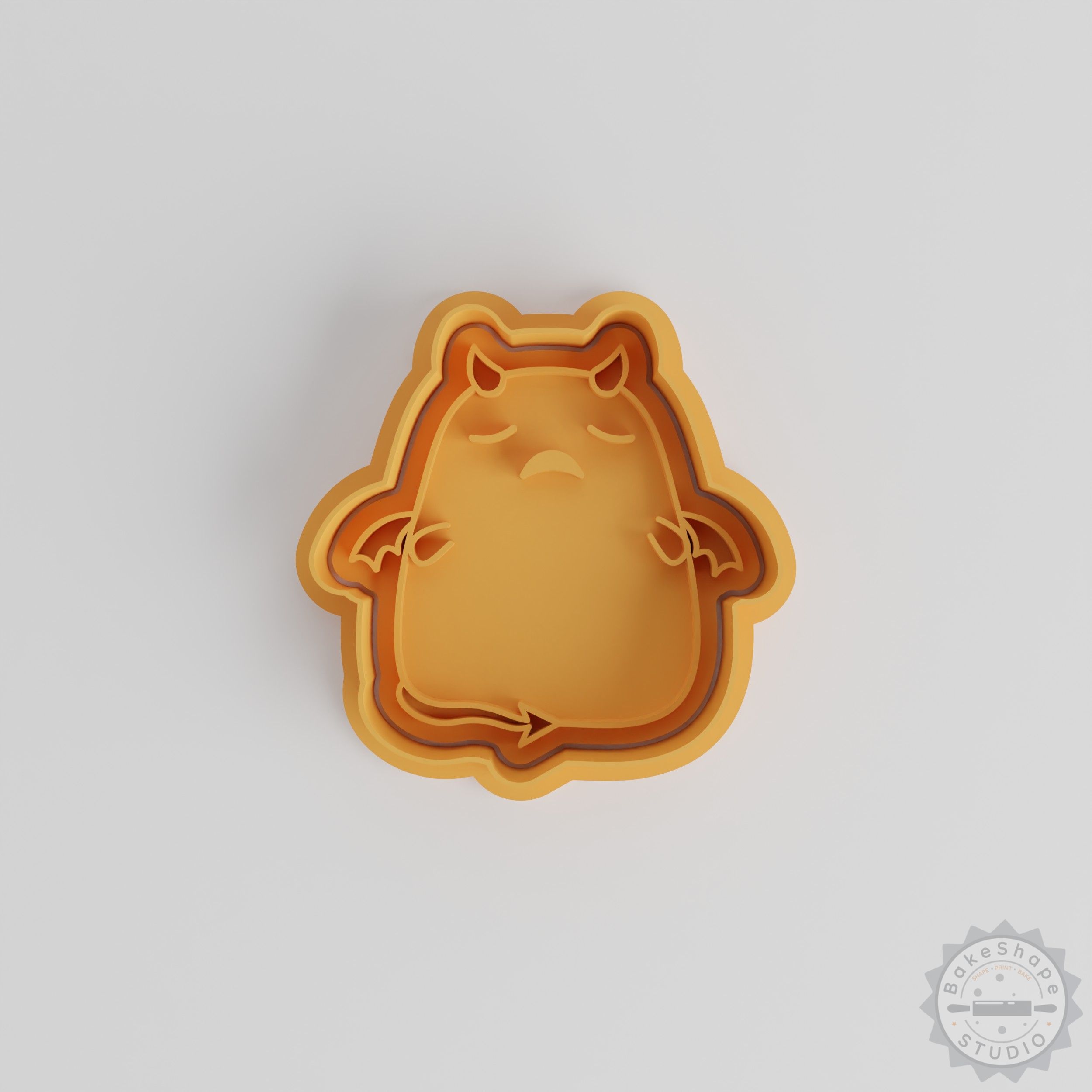 Cookie Shape Cutter Stamp Set, 3 Sizes, Sad Face Design, Perfect for Cookies, Fondant