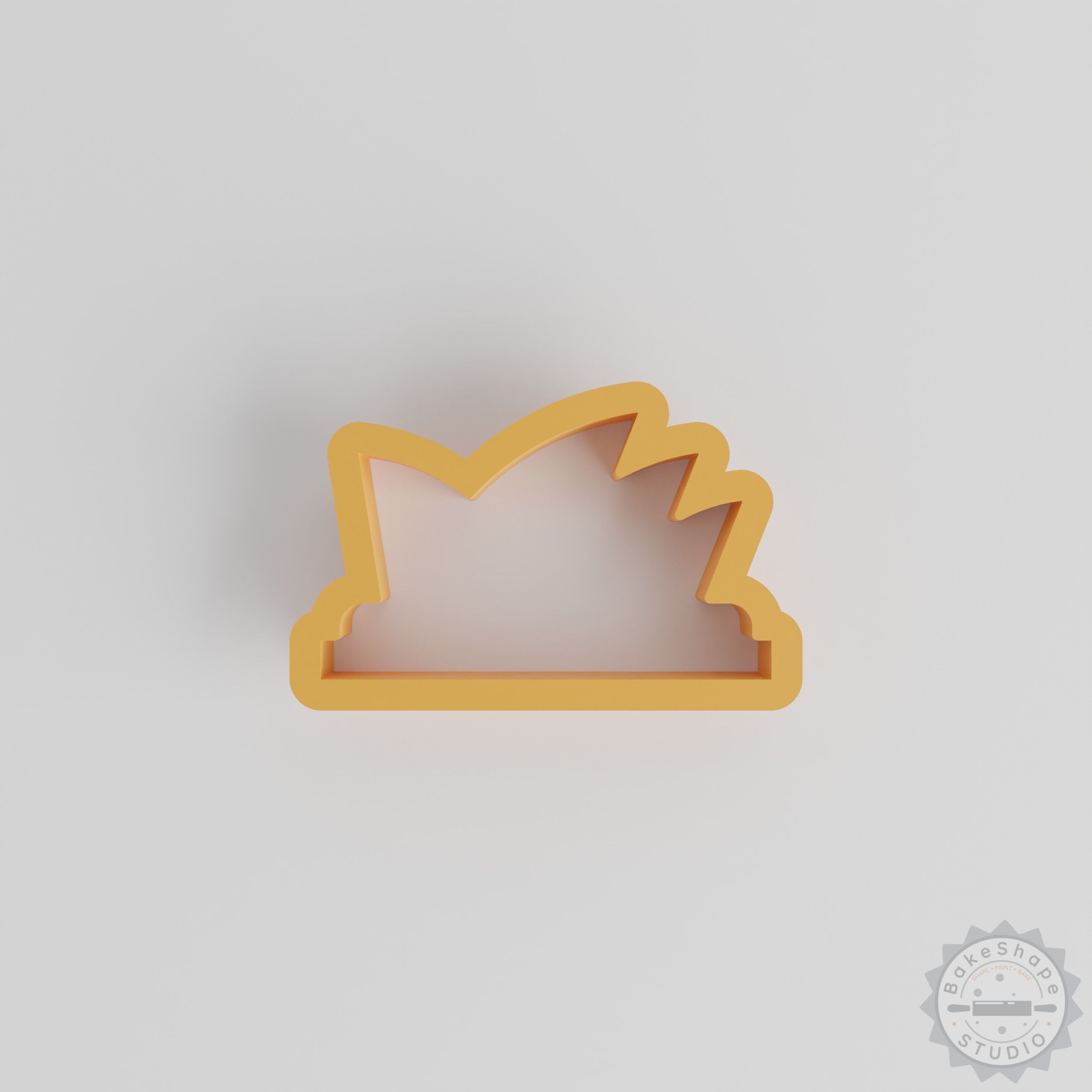 Sydney Opera House Shape Cutter, 18-Piece Set, Sizes 0.75"-5.00", Perfect for Cookies, Fondant, Clay, Iconic Landmark Design
