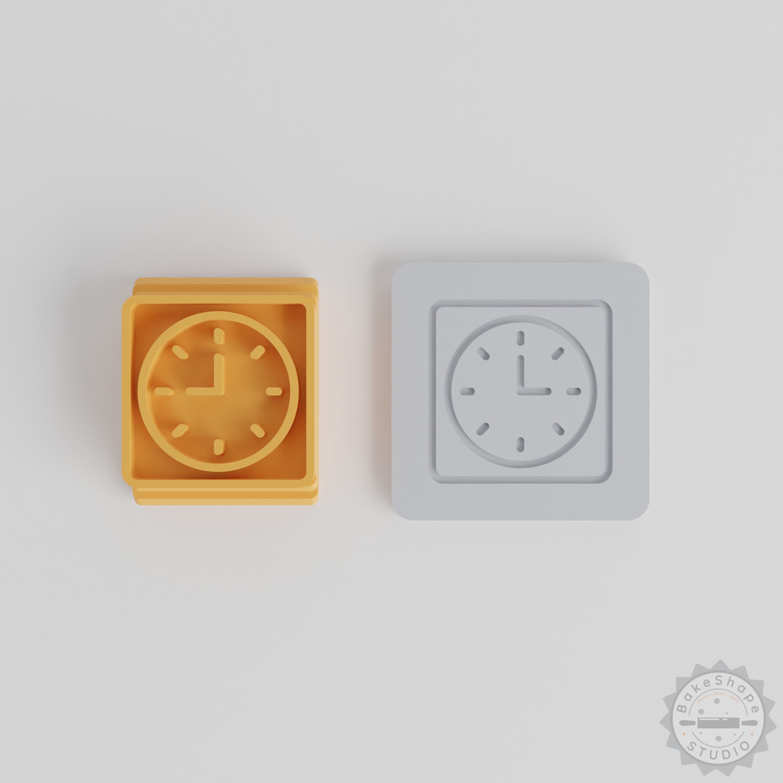 Clay & Cookie Stamp Tile Set, 5 Sizes, Perfect for Fondant, Soft Materials