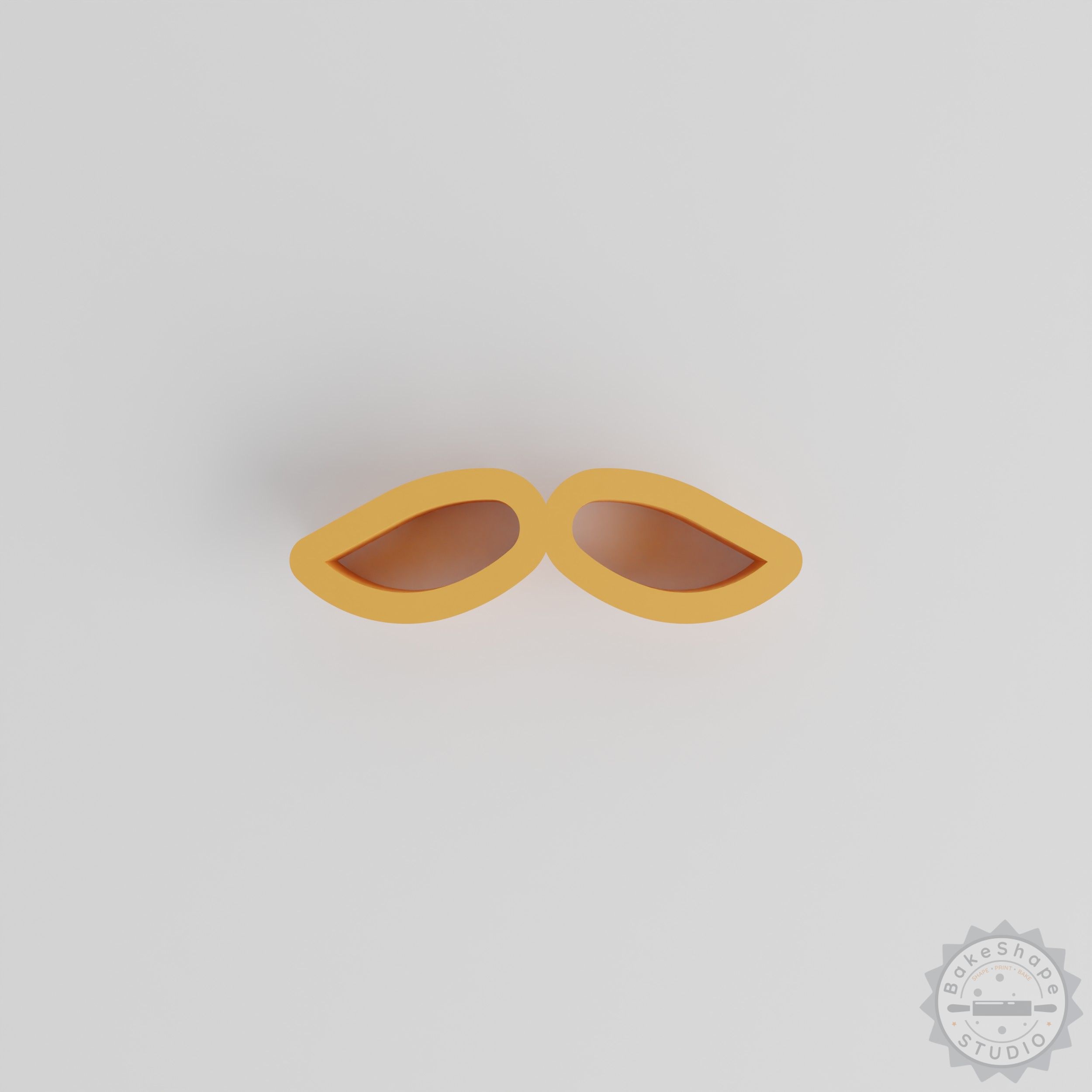 18-Piece Moustache Shape Cutter Set for Cookies, Fondant, Clay, Sizes 0.75" to 5.00"